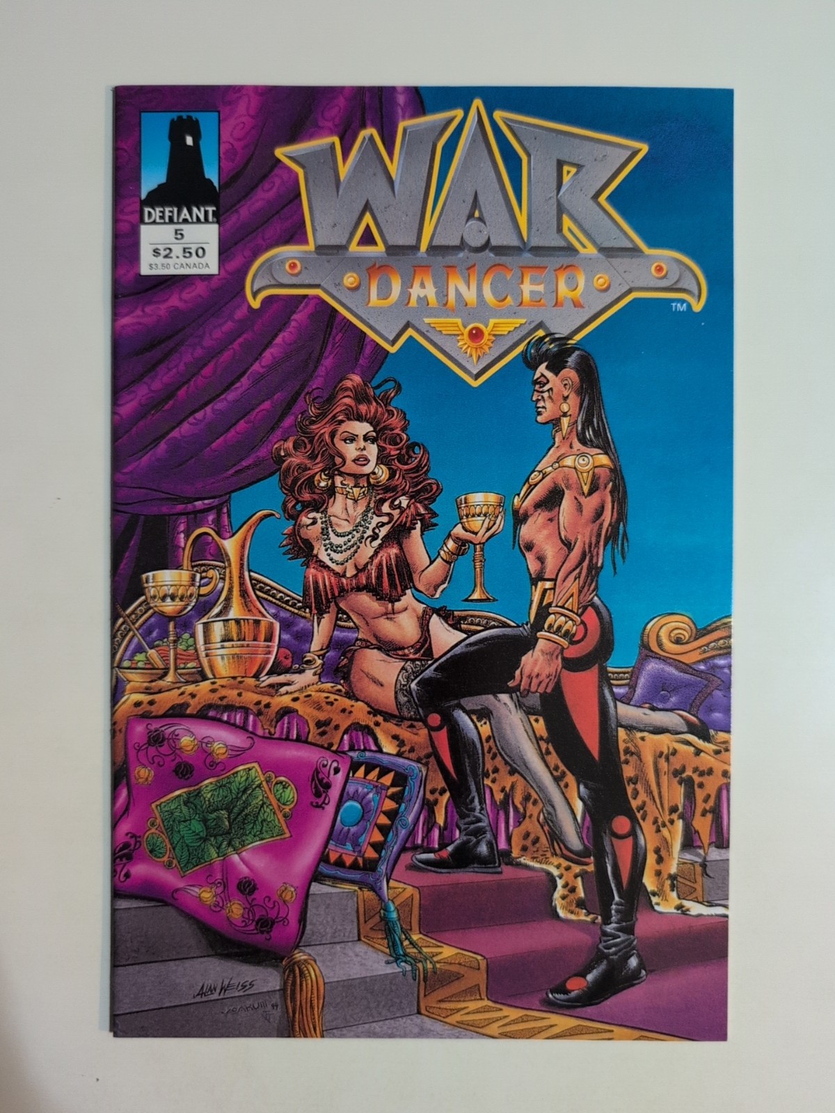 War Dancer #5 Defiant Comics Jim Shooter Alan Weiss 1994 Comic Book