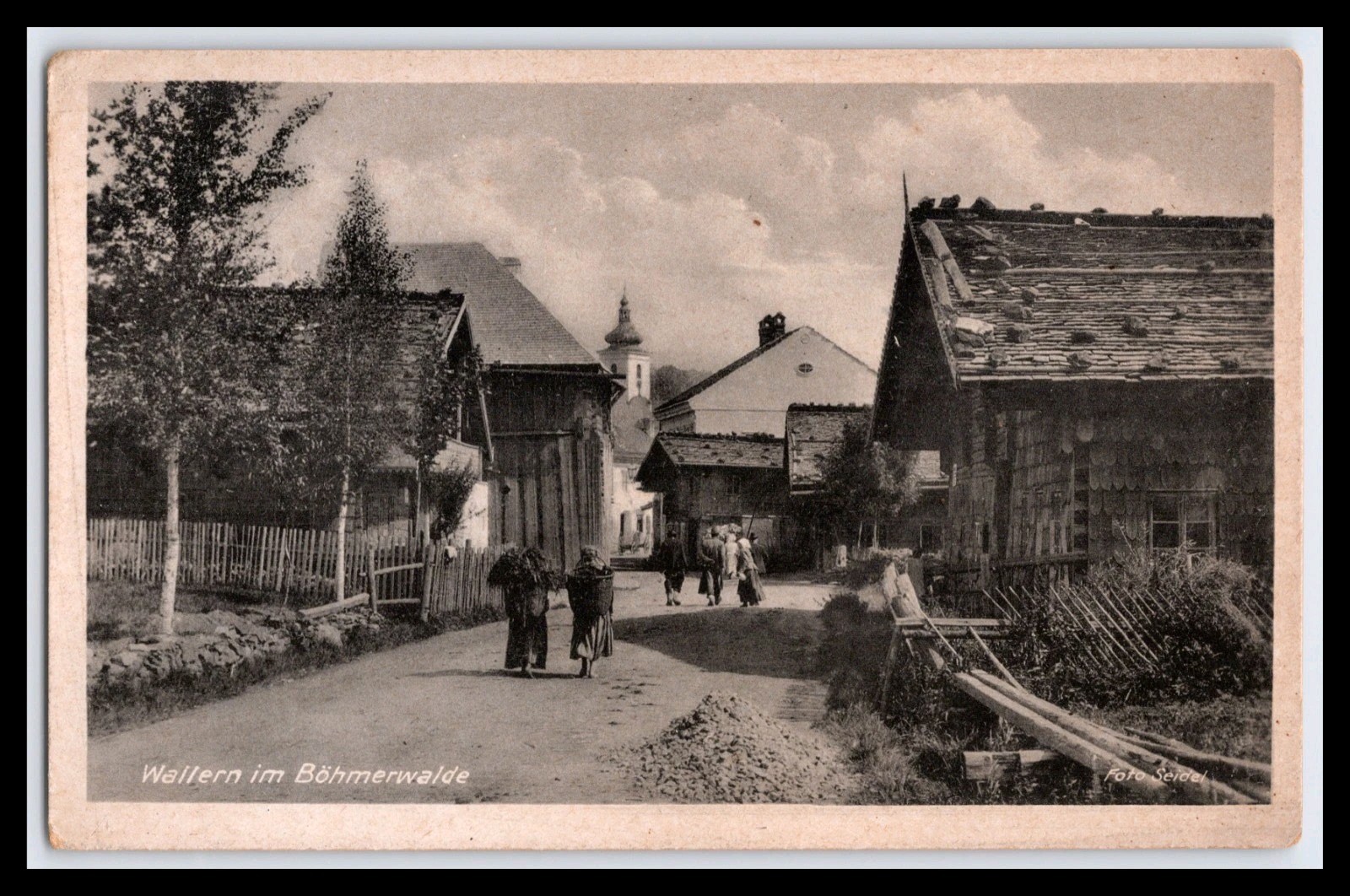 Wallern im Böhmerwalde Volary Foto Seidel No. 551 Vintage Postcard