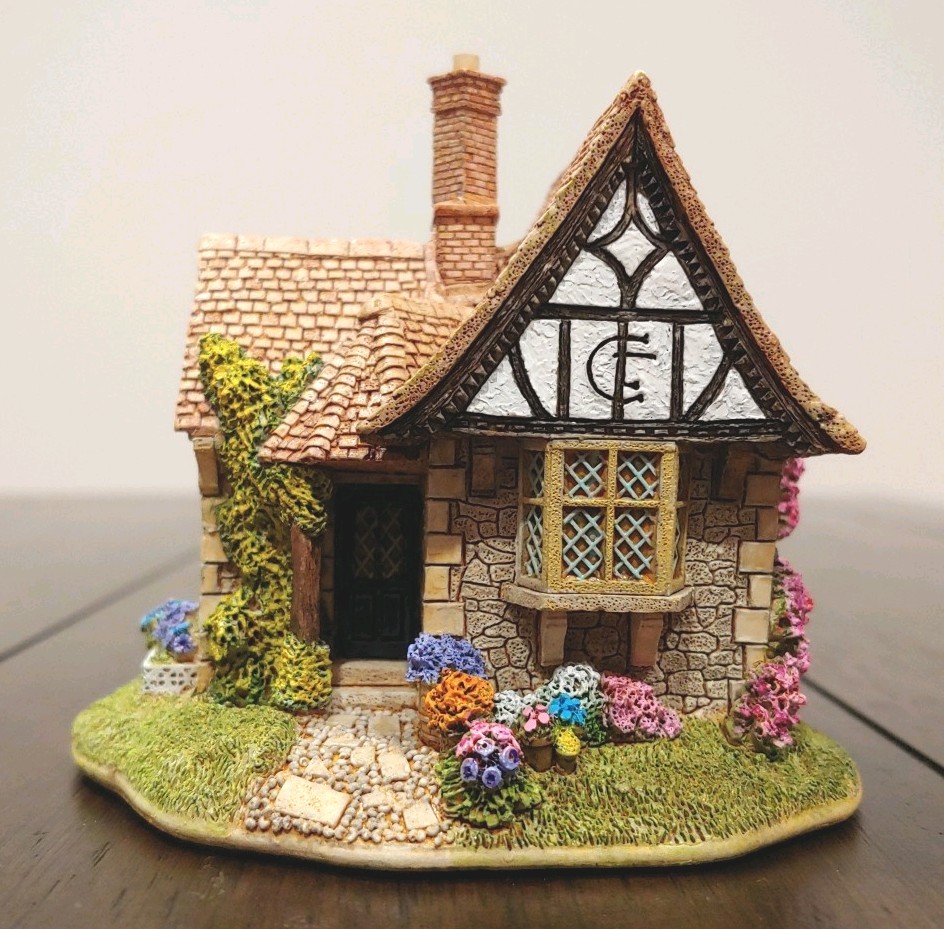 Lilliput Lane Flowerpots Cottage L2009 Signed Excellent Cond. with Box & Deed