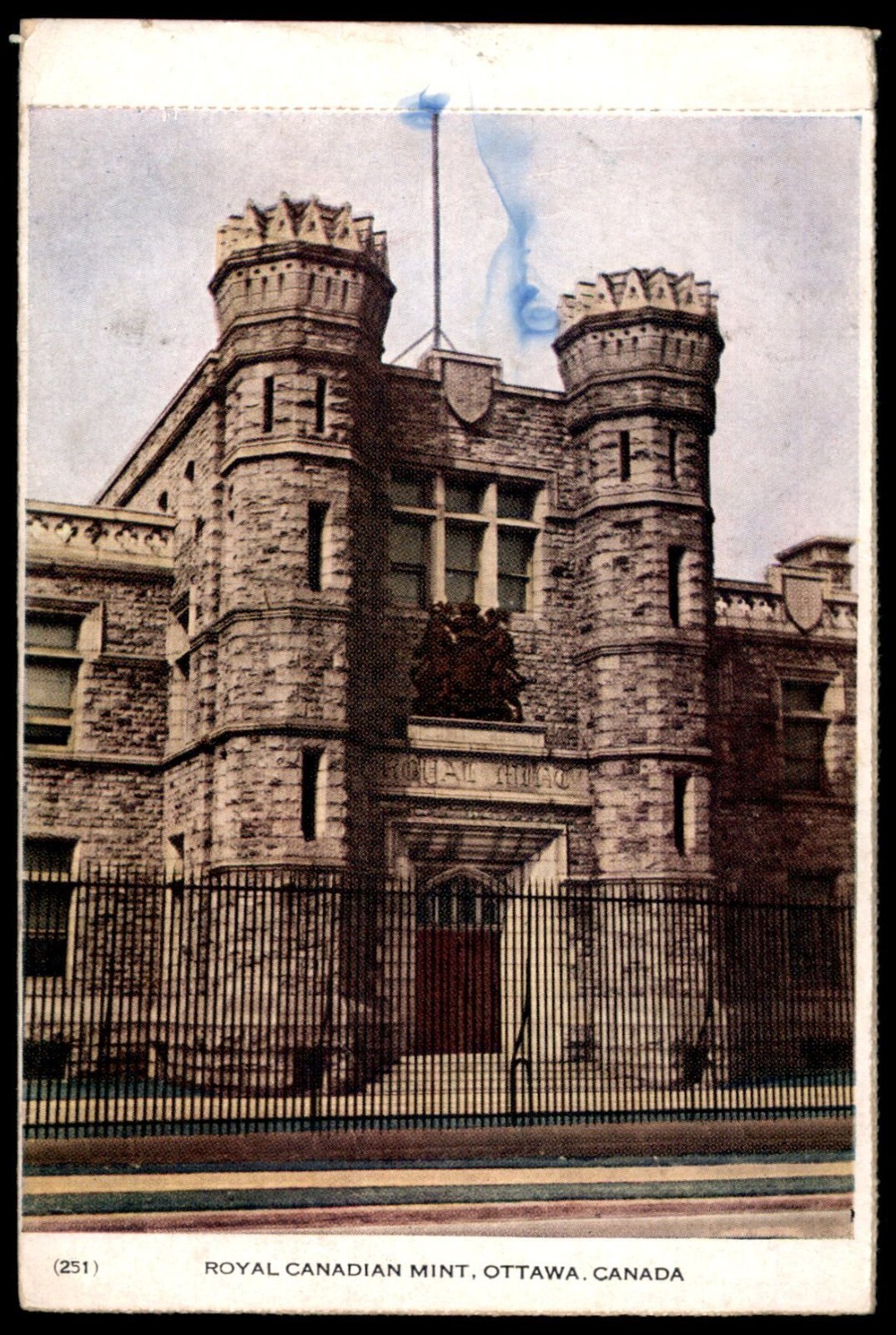 Royal Canadian Mint Ottawa Canada Folkard Co 1929 Postmarked 1947 Postcard