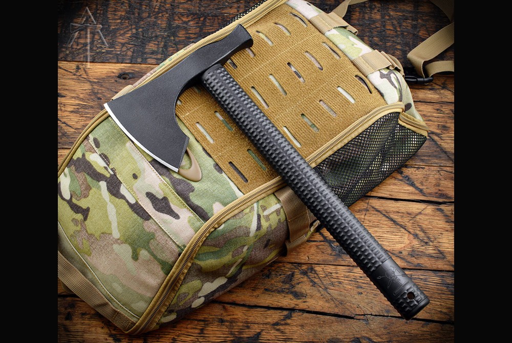 American Tomahawk Company Model 2 Nylon Handle Black w/ Kydex Sheath