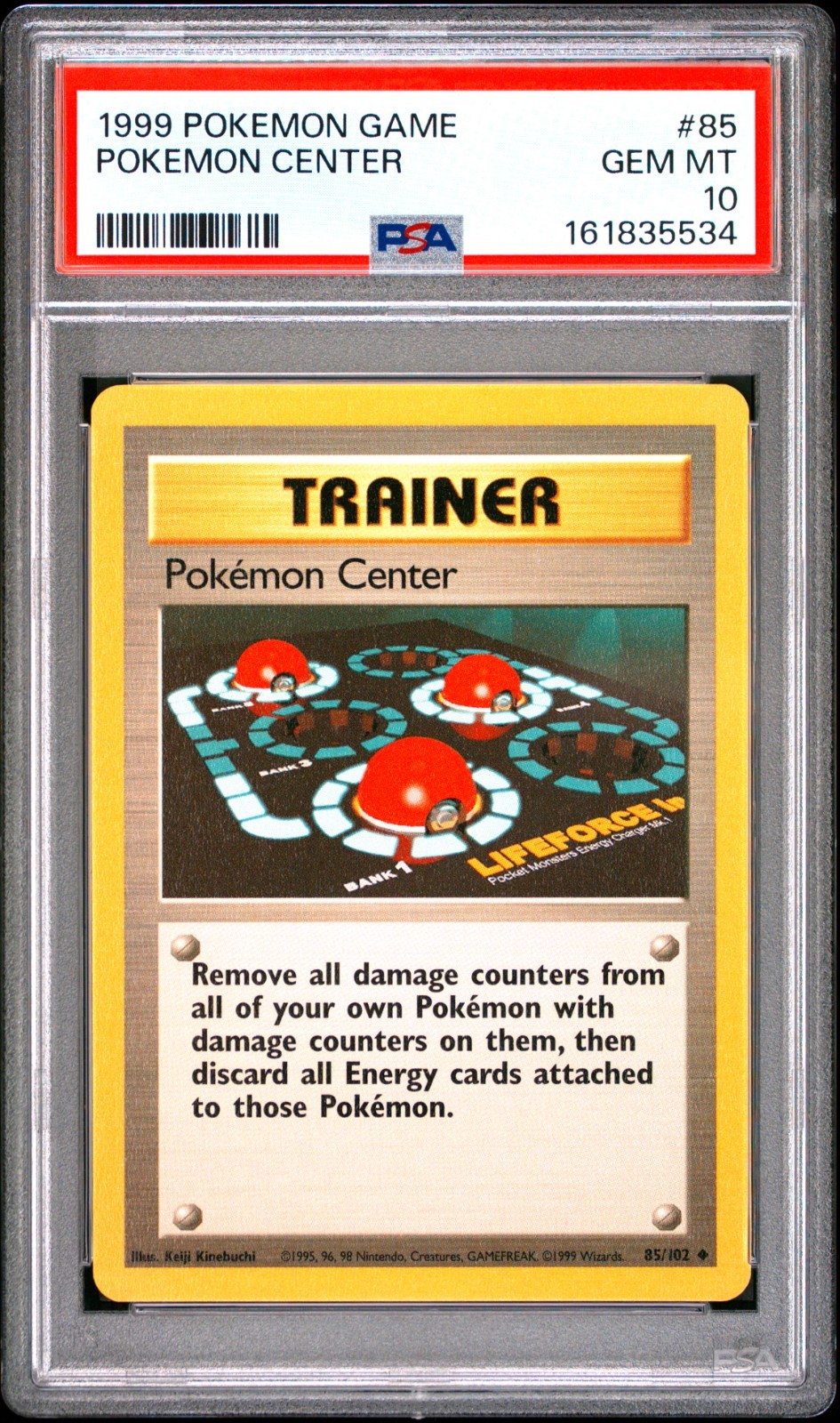 Pokemon Center Base Set Unlimited #85 PSA 10 Gem Mint