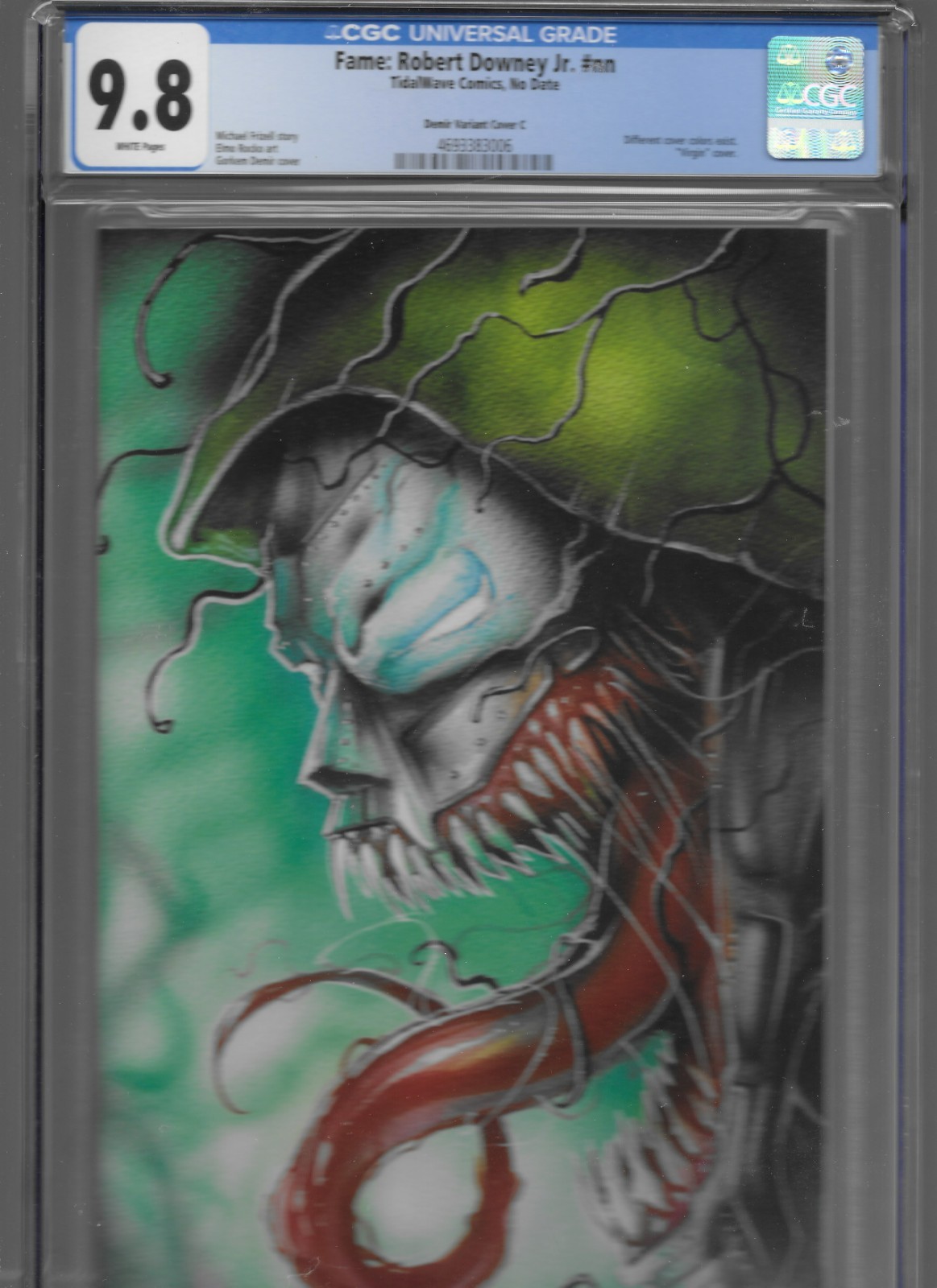 FAME: ROBERT DOWNEY JR. CGC 9.8 NYCC 2024 EXCLUSIVE – VENOMIZED DR. DOOM