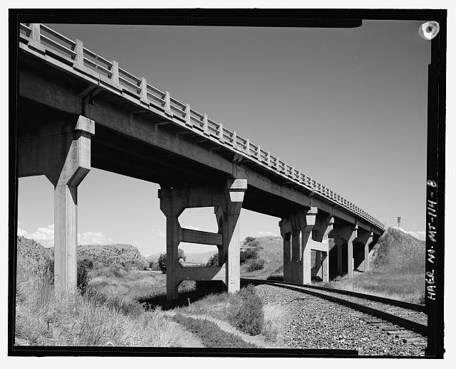 Photo:Logan Montana 2003 Logan Overpass Montana Rail Link Concrete Bridge