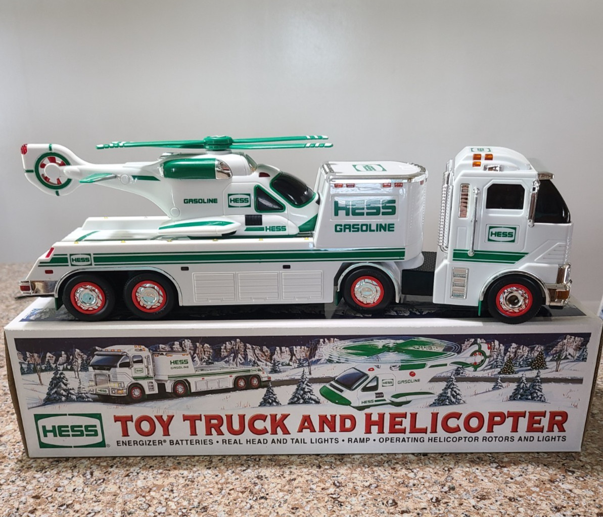 2006 Hess Toy Truck and Helicopter - Brand New In Box