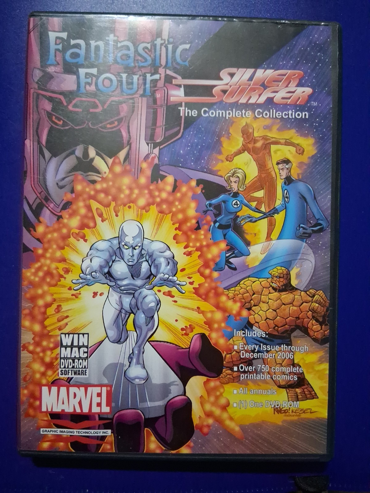 Fantastic Four Silver Surfer Complete Collection DVD-ROM 750 Marvel Comics 2007