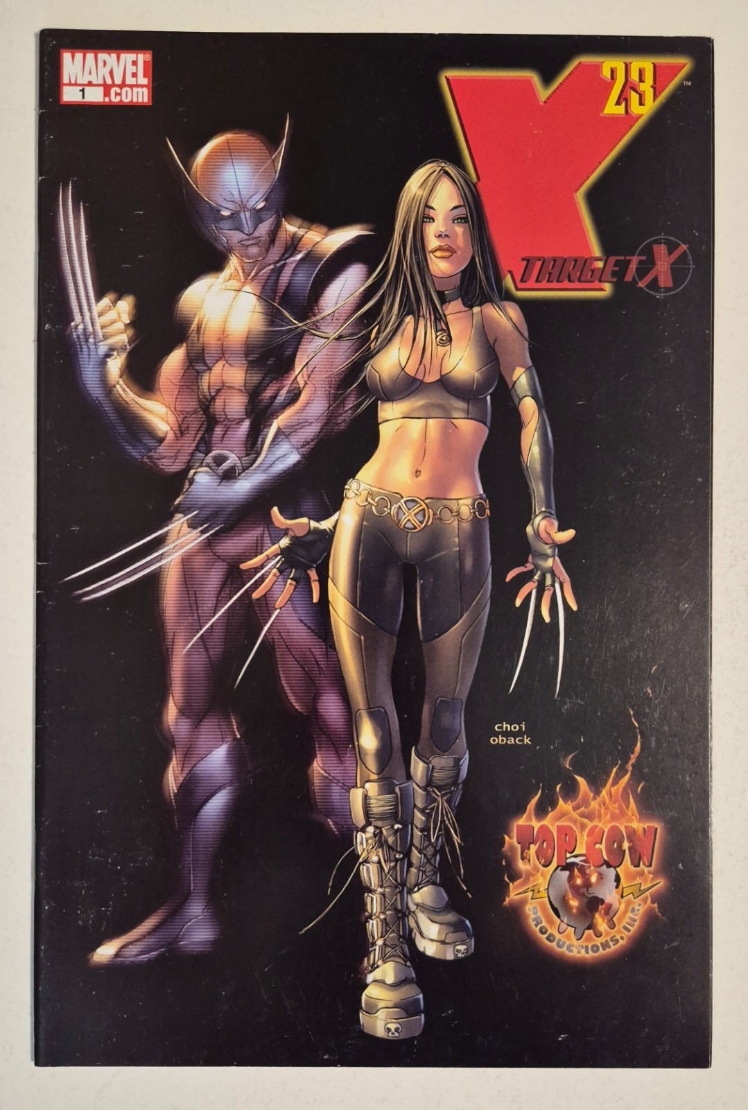 X-23: Target X #1 (2007, Marvel) VG/FN Mike Choi Top Cow Variant Wolverine