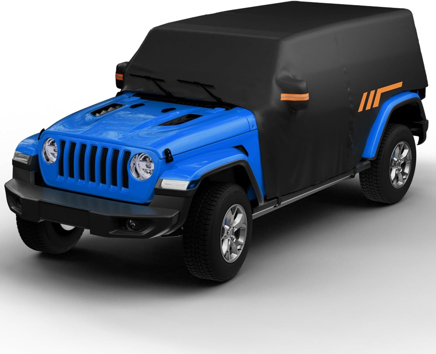 JOYTUTUS Cab Cover Compatible with Wrangler JK JL Unlimited 4 Doors 2007-2026, W