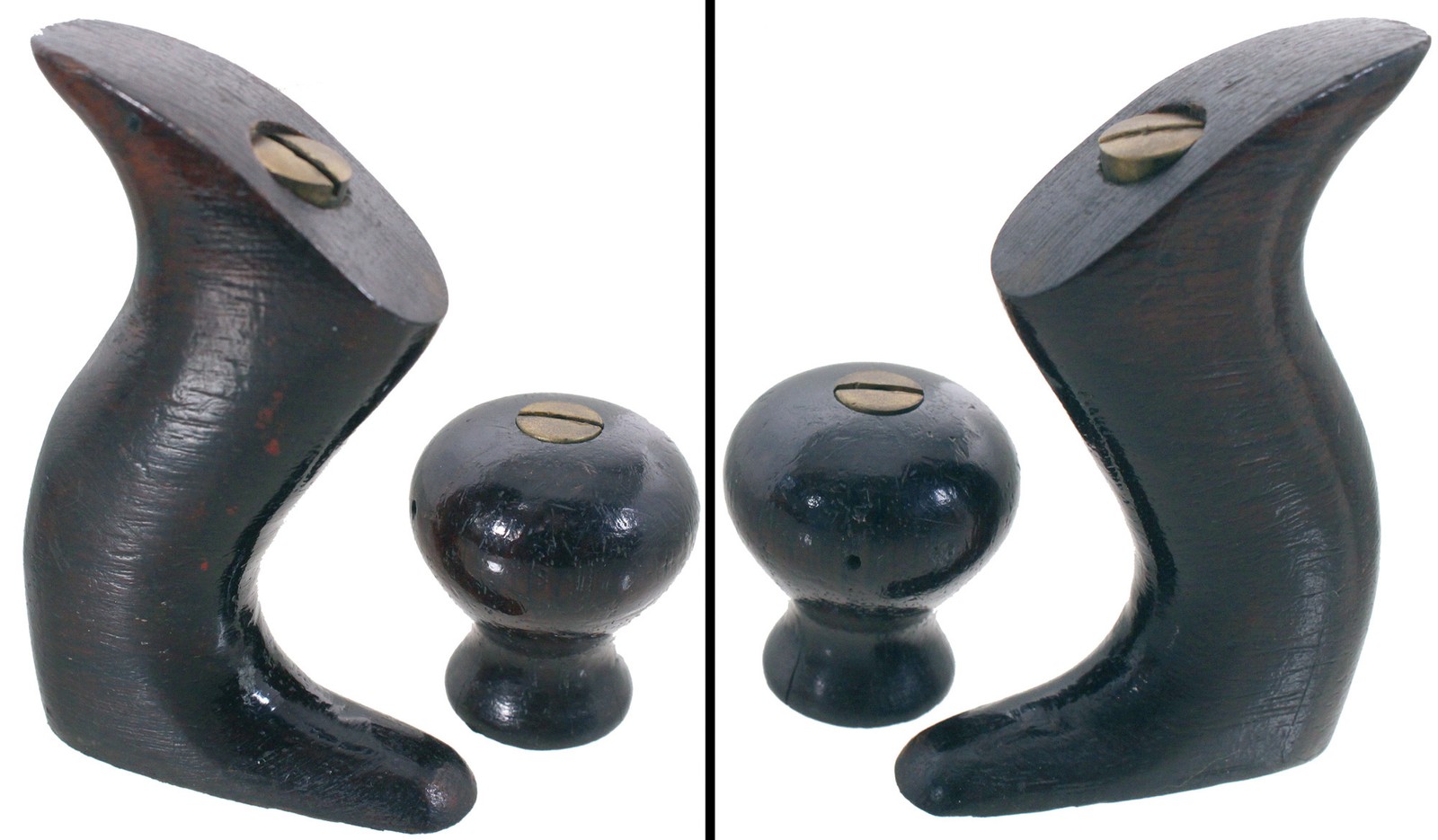 Founder's Grade Rosewood Hdl./Knob for Early Stanley No. 2 Plane - mjdtoolparts