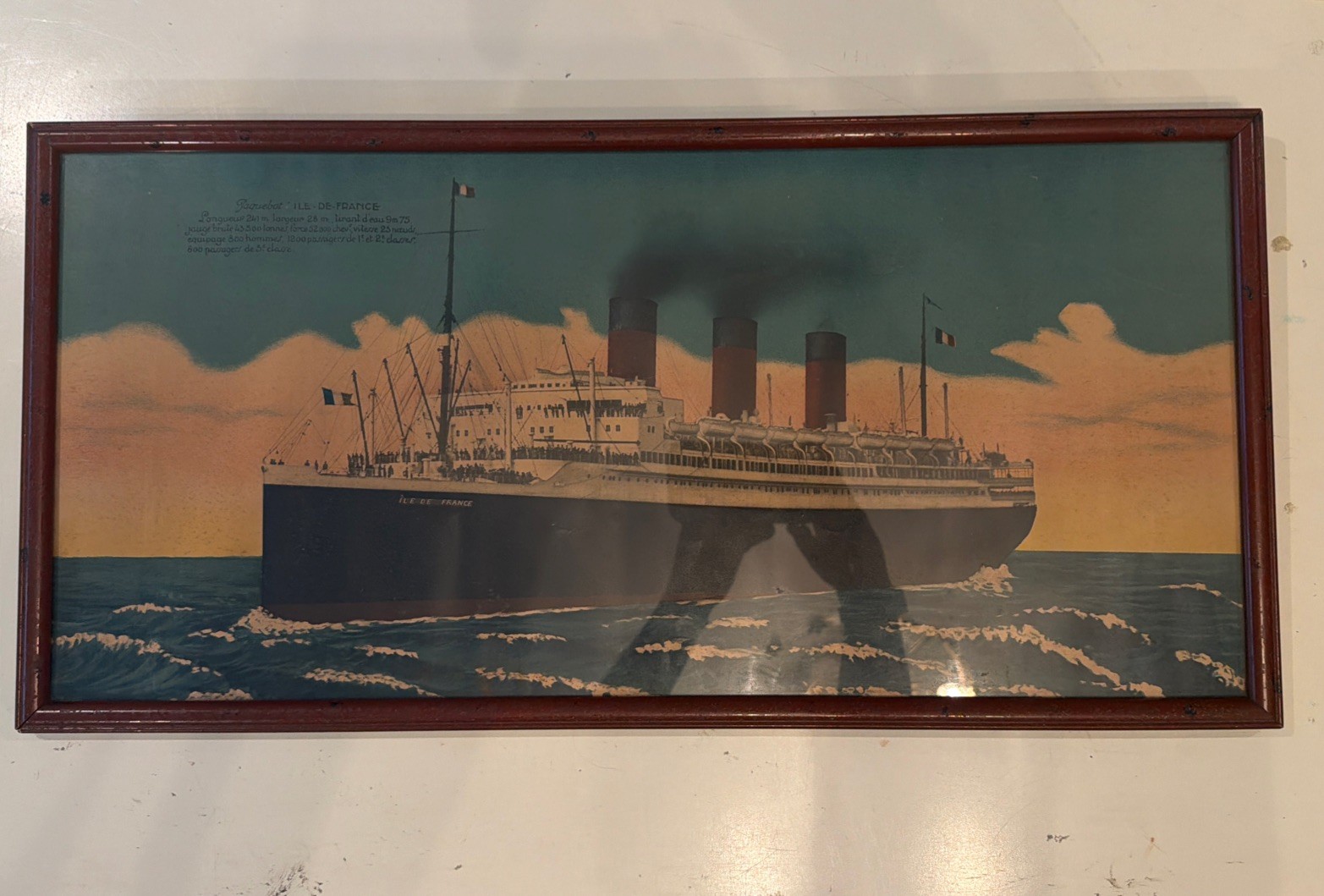Rare Auth E.L.D. 1920s-30s French Edition Lithograph Ile de France Travel