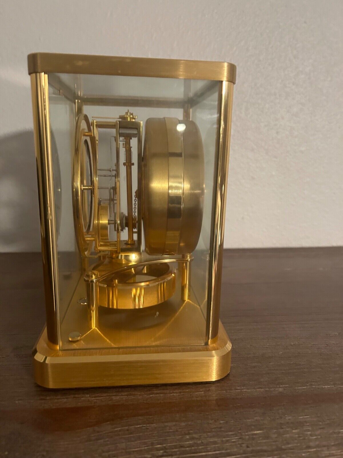 Jaeger-LeCoultre Brass Atmos Clock Time Only Vintage Serviced