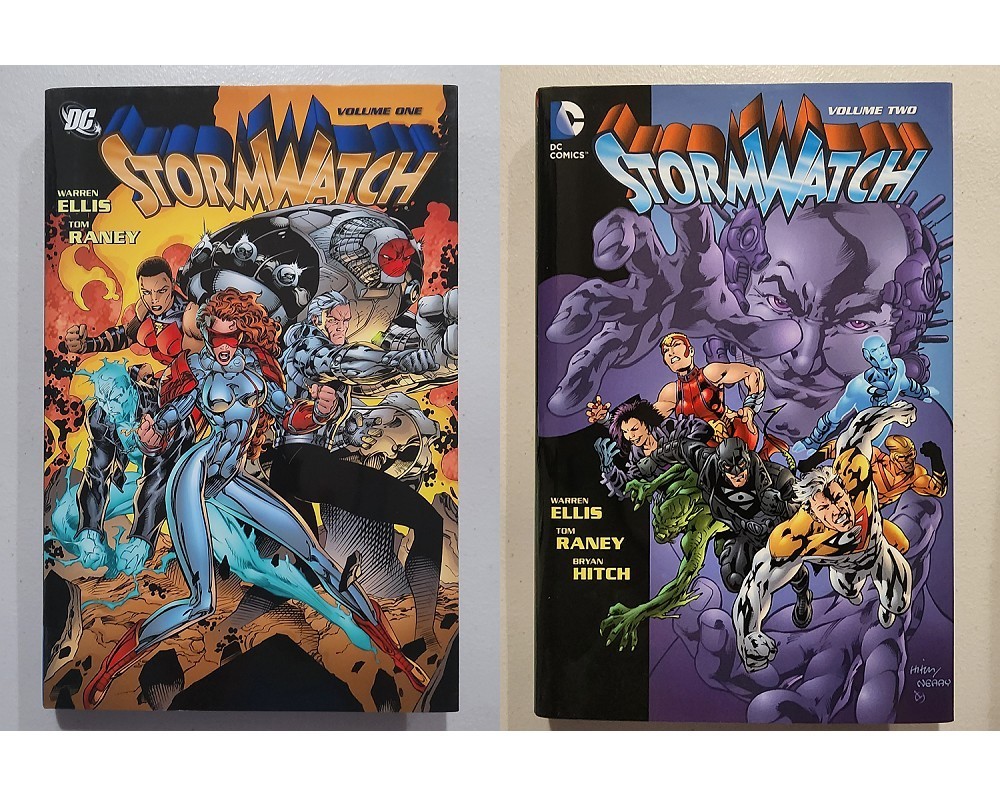 Stormwatch Hardcover Vol 1 & 2 Complete Set full Ellis run Authority Prequal HC