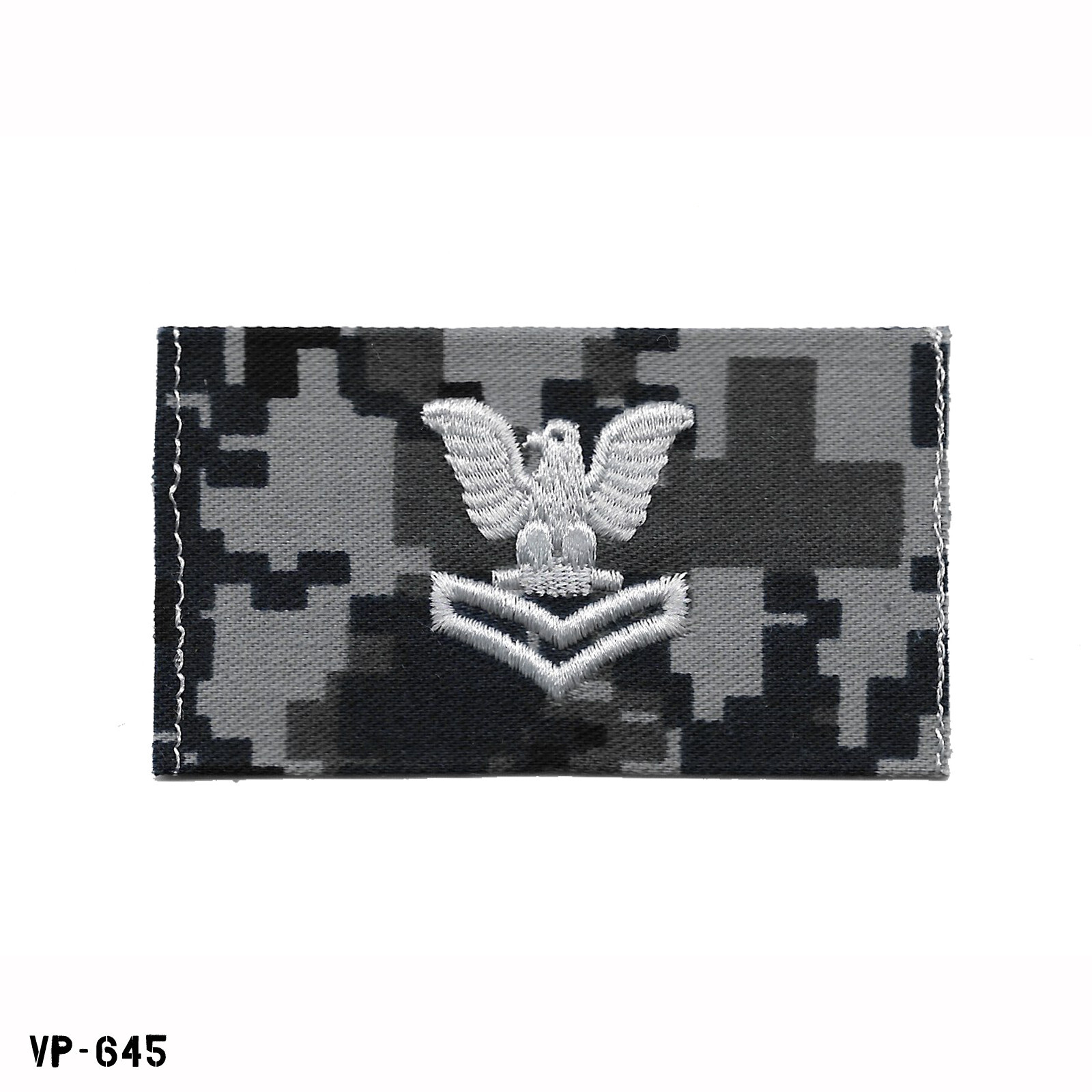 USN NWU BDG Blue Digital Petty Officer 2nd Class PO2 E-5 Cap Device Vanguard USA USN NWU BDG Blue Digital Petty Officer 2nd Class PO2 E-5 Cap Device Vanguard USA