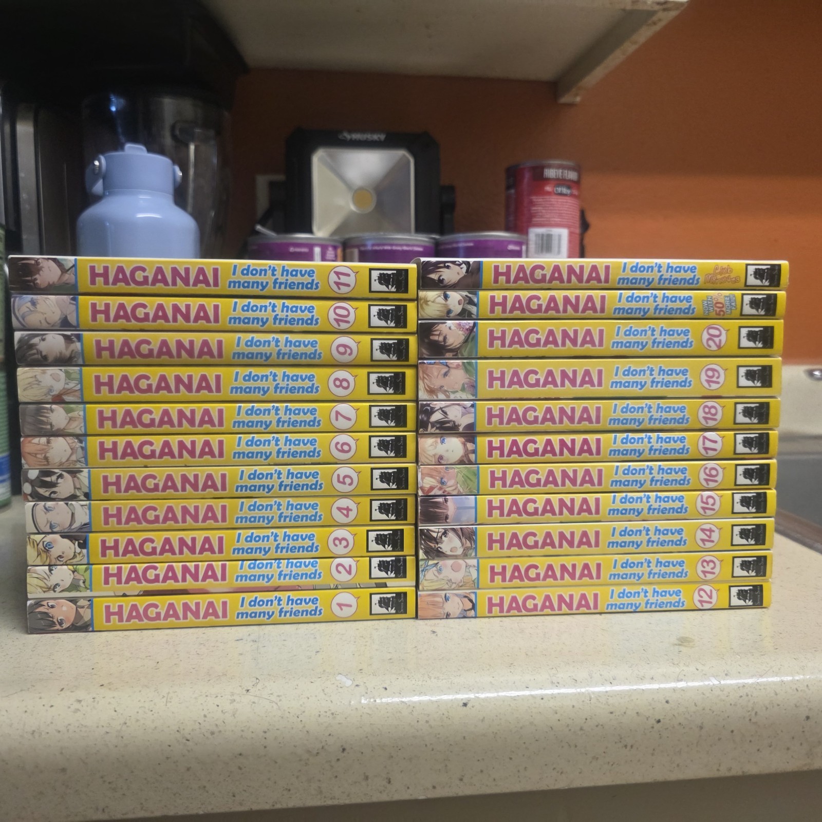 Haganai I Don\'t Have Many Friends Manga Volumes 1-20 + 2  Complete Series Oop