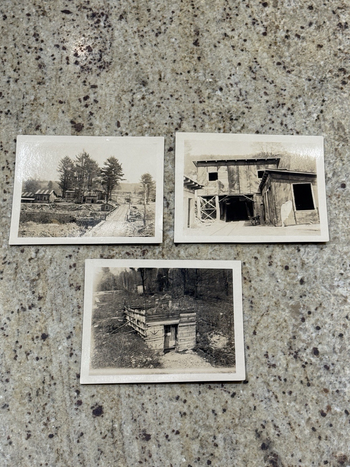 WOW (3) c. 1926 Shepaug Tunnel Bantam River Plant Connecticut CT Photos 4x5”