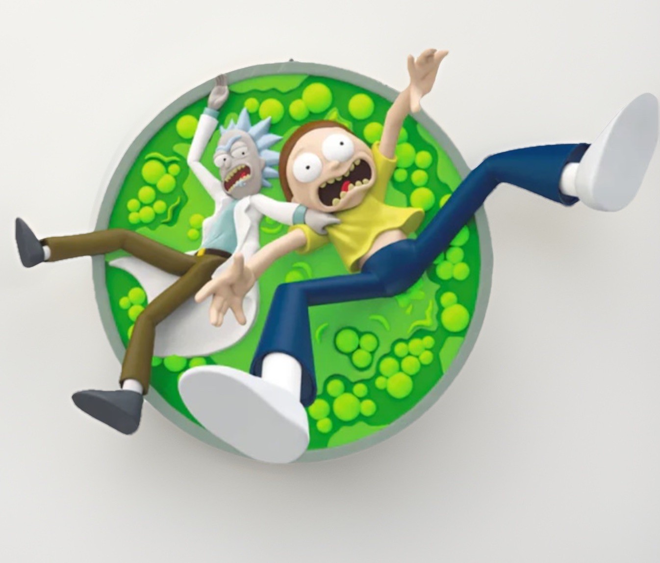 2024 Hallmark Ornament - Rick and Morty “THE VAT OF ACID” - New in Box