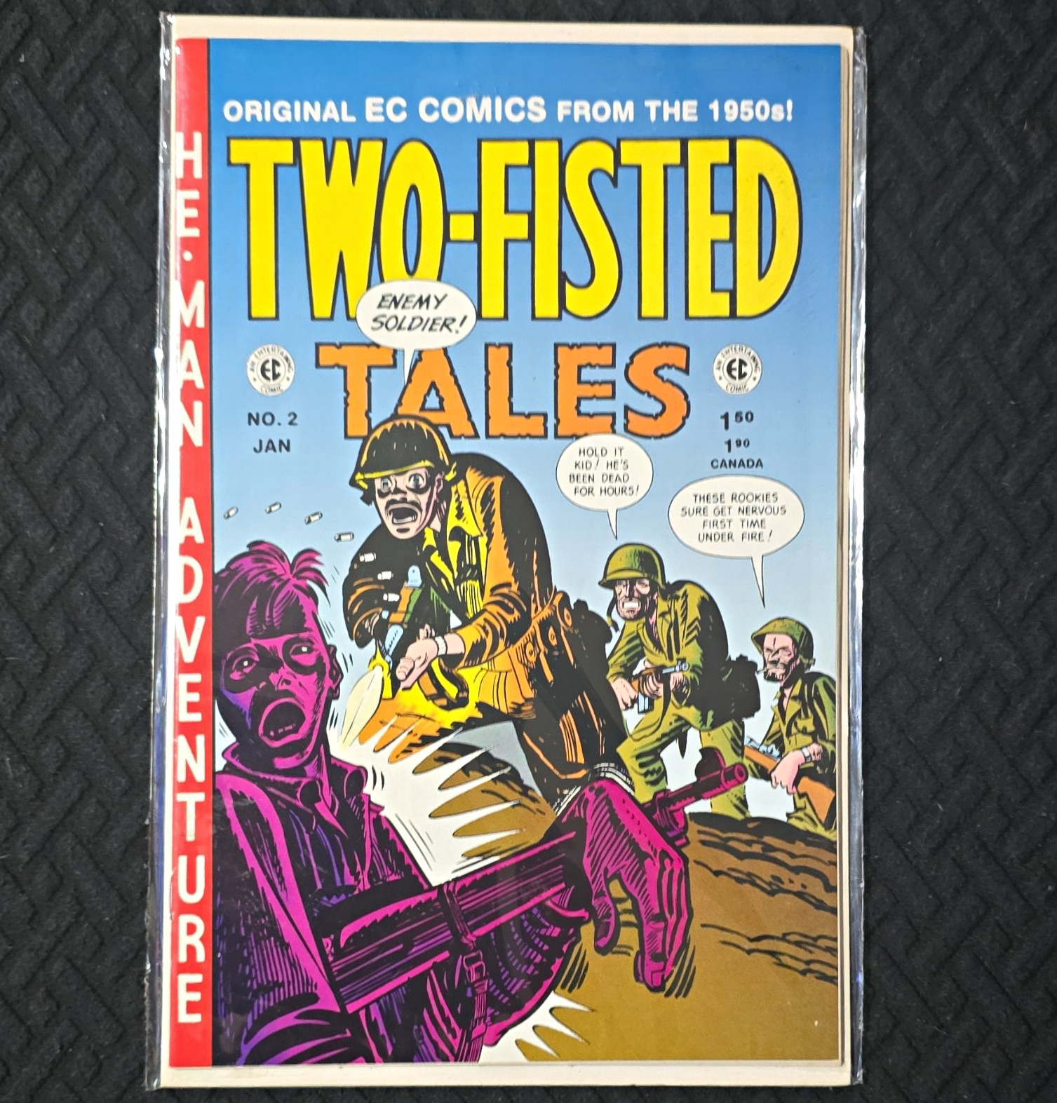 Two-Fisted Tales #2 EC Comics Reprint Harvey Kurtzman War Color Single Issue