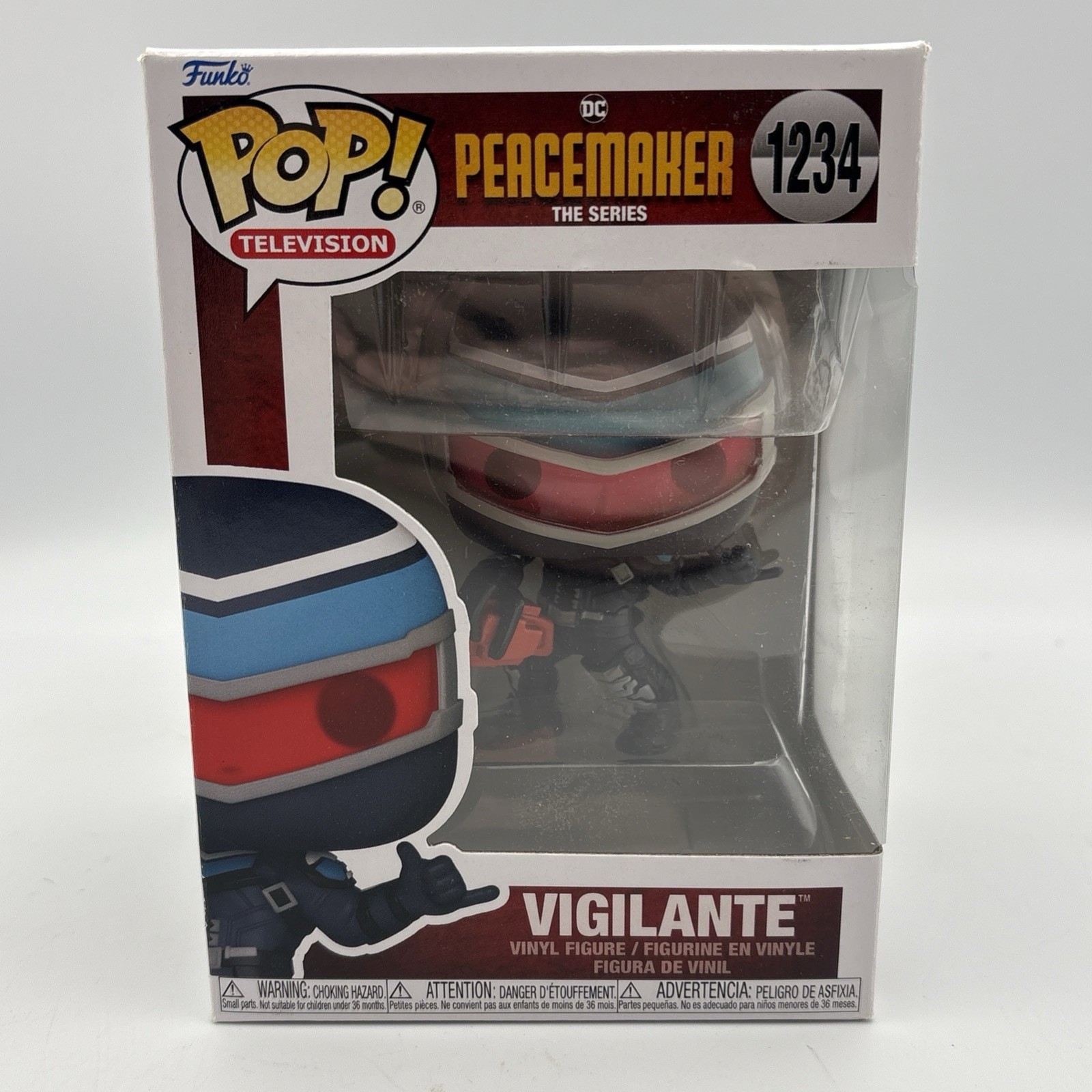 Funko Pop Television DC Peacemaker The Series Vigilante #1234 Pop Vinyl Figure