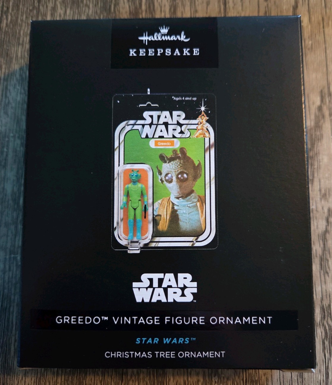 Hallmark Greedo Vintage Figure Star Wars Ornament 2026  IN HAND /5000