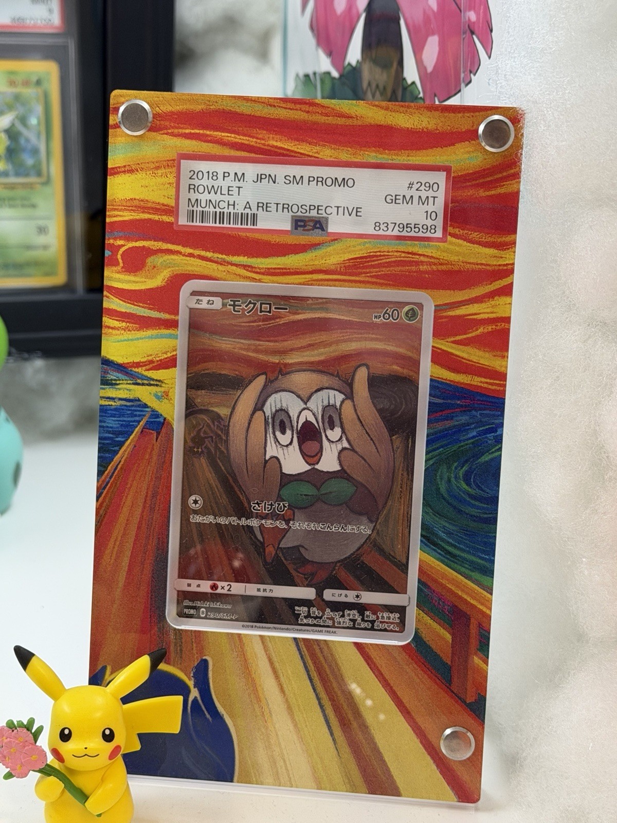 Pokémon 2018 Japanese SM Promo Rowlet #290 Munch: A Retrospective PSA 10 Pokémon 2018 Japanese SM Promo Rowlet #290 Munch: A Retrospective PSA 10