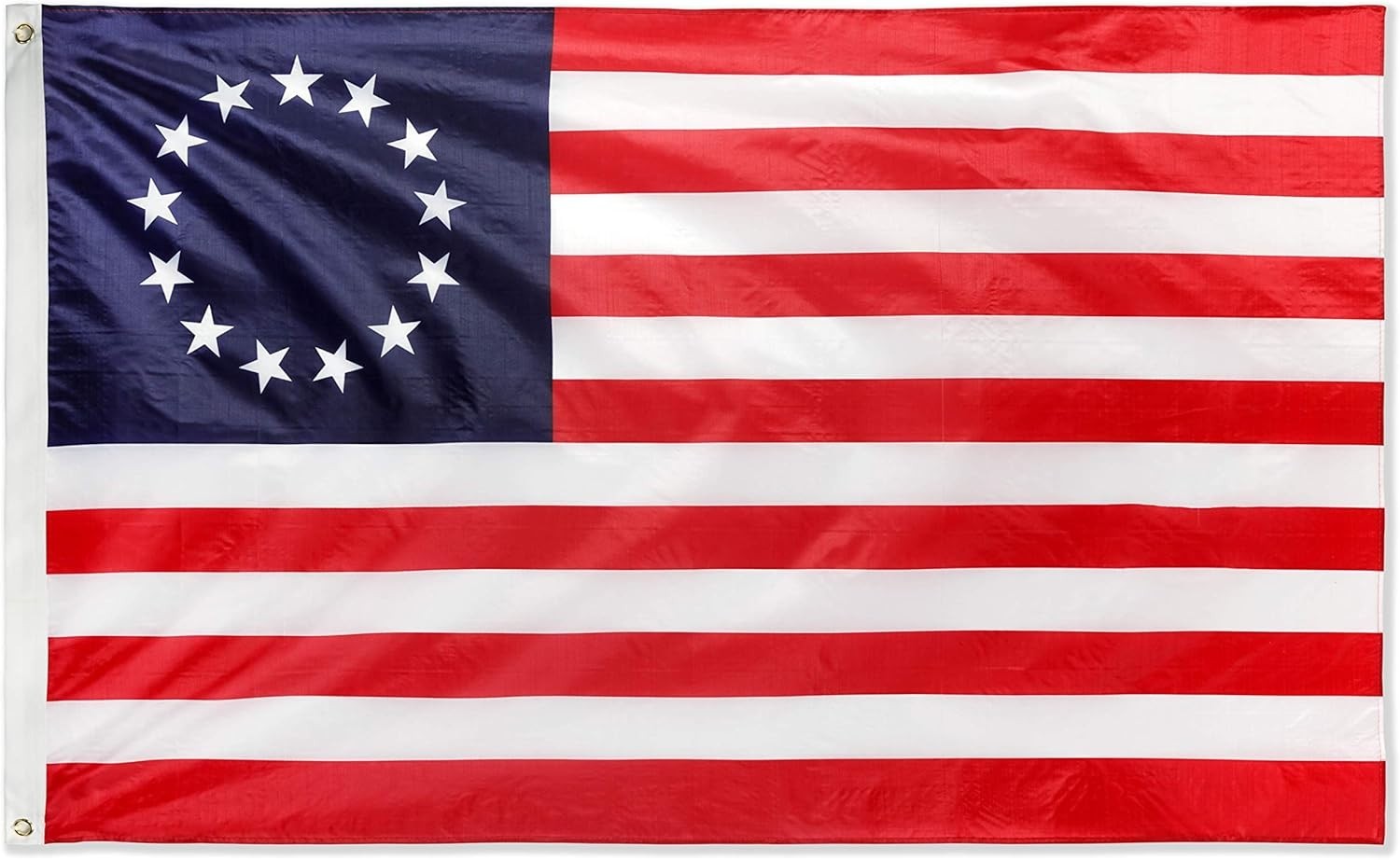 US Betsy Ross Flag 3X5 Ft American USA Historical 13 Star Flag Outdoor Indoor