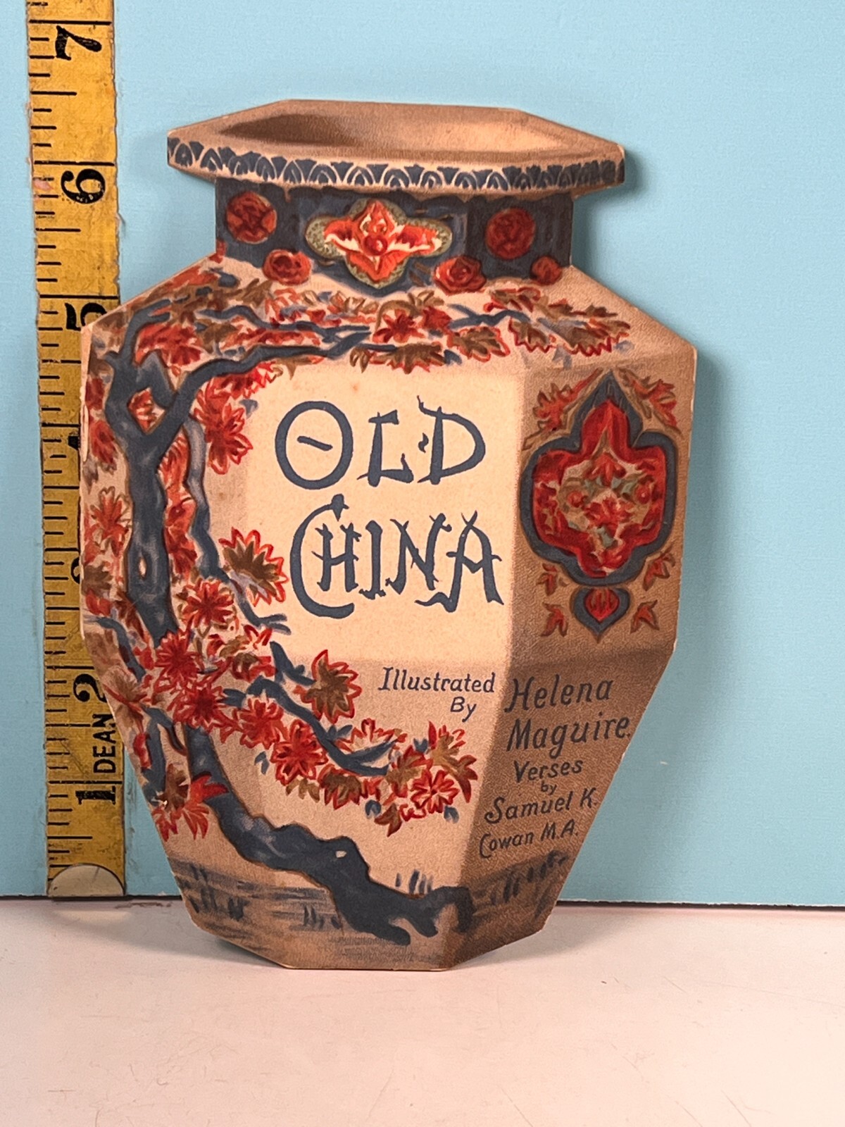 Old China Illustrated by Helena Maguire Written by Samuel K Cowan Shaped book