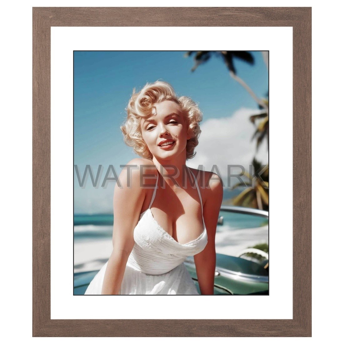 MARILYN MONROE ORIGINAL ARTWORK - Metallic 16