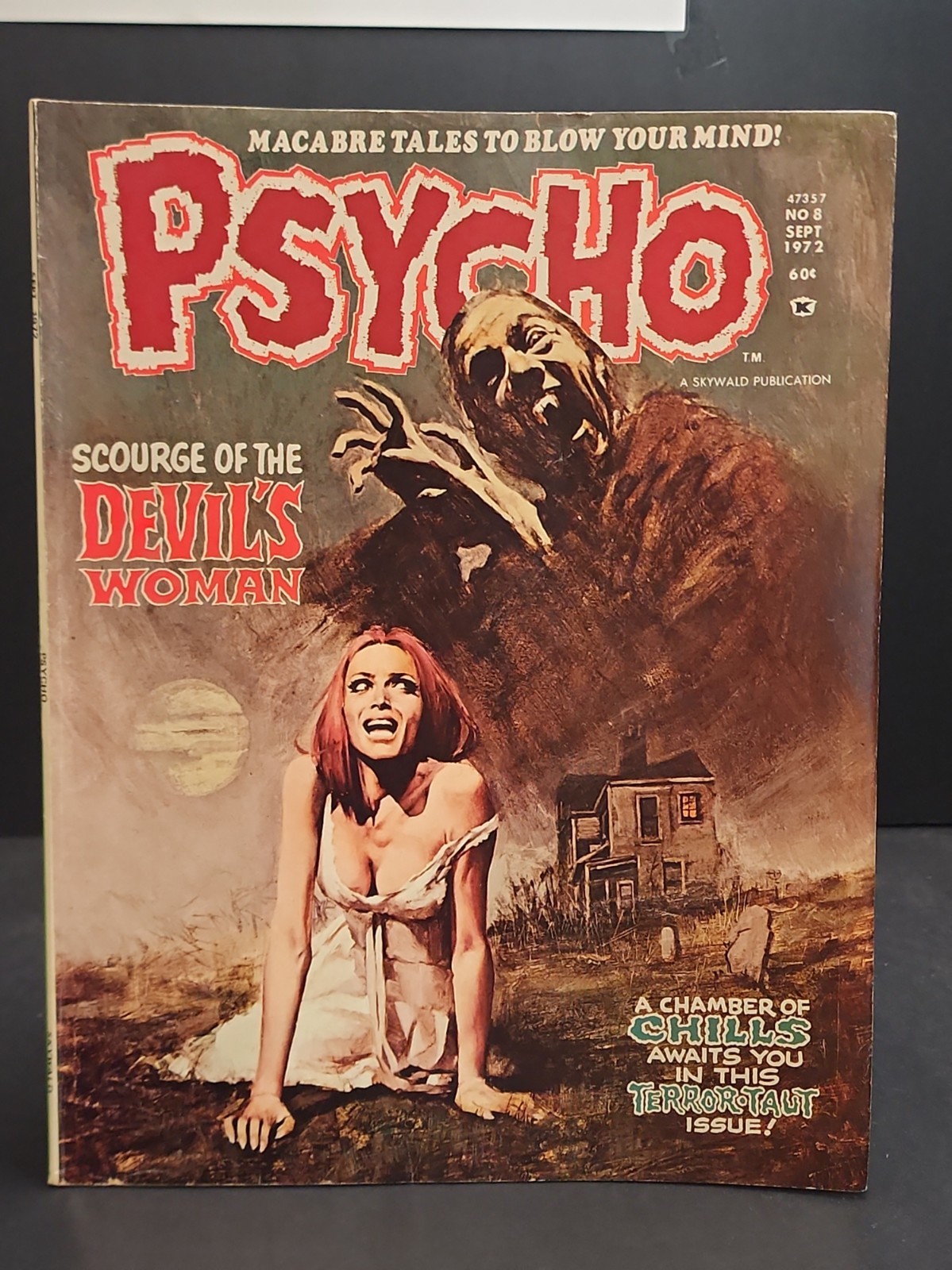 Psycho Magazine 8 1972 Very Rare