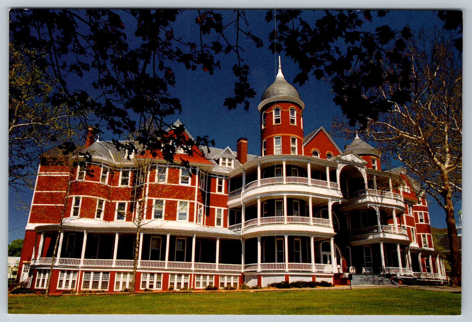 c1990s Main Hall Southern Virginia College Buena Vista Postcard