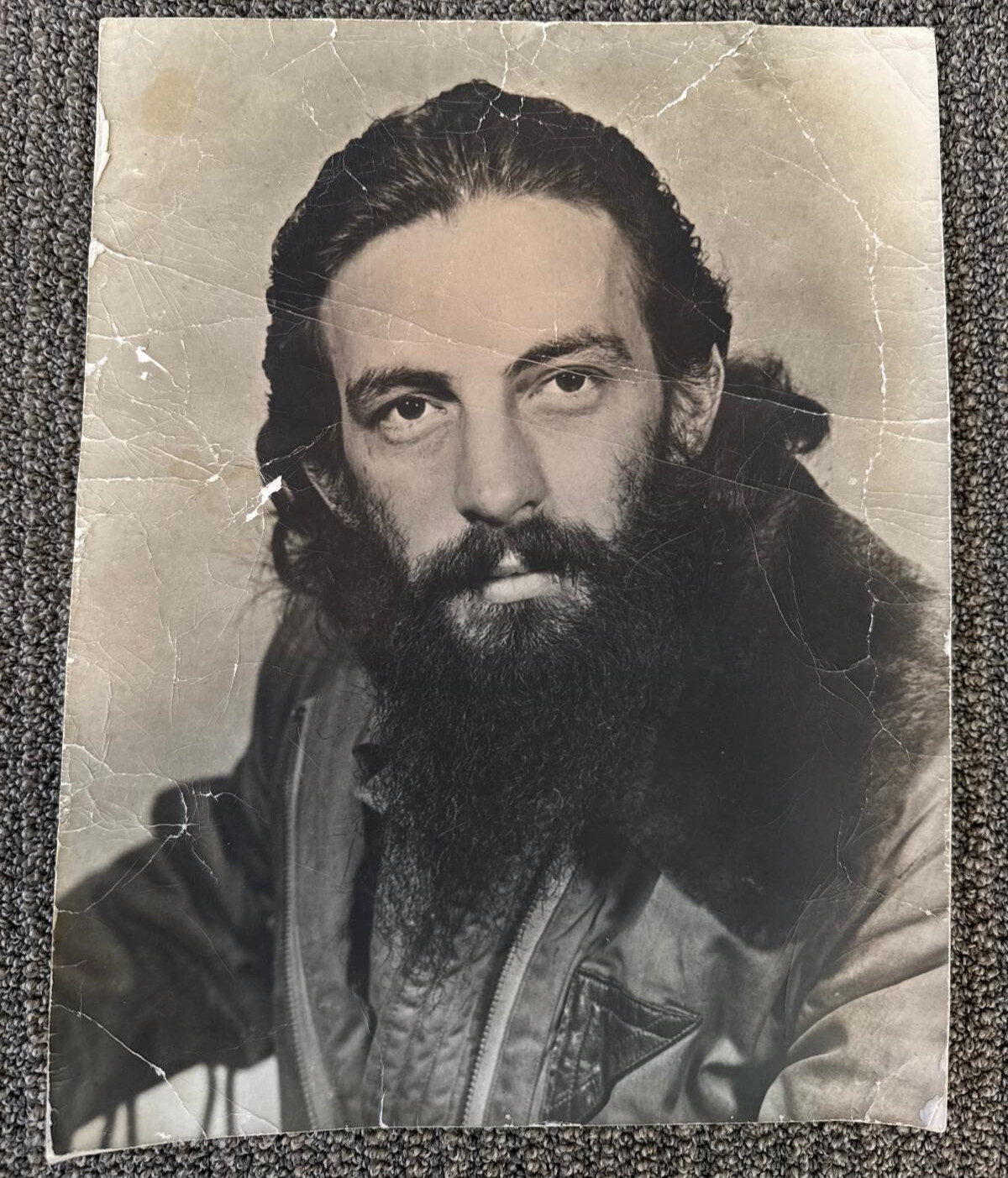 CUBAN GENERAL COMMANDER CAMILO CIENFUEGOS 1960 DBLWT VINTAGE ORIGINAL PHOTO
