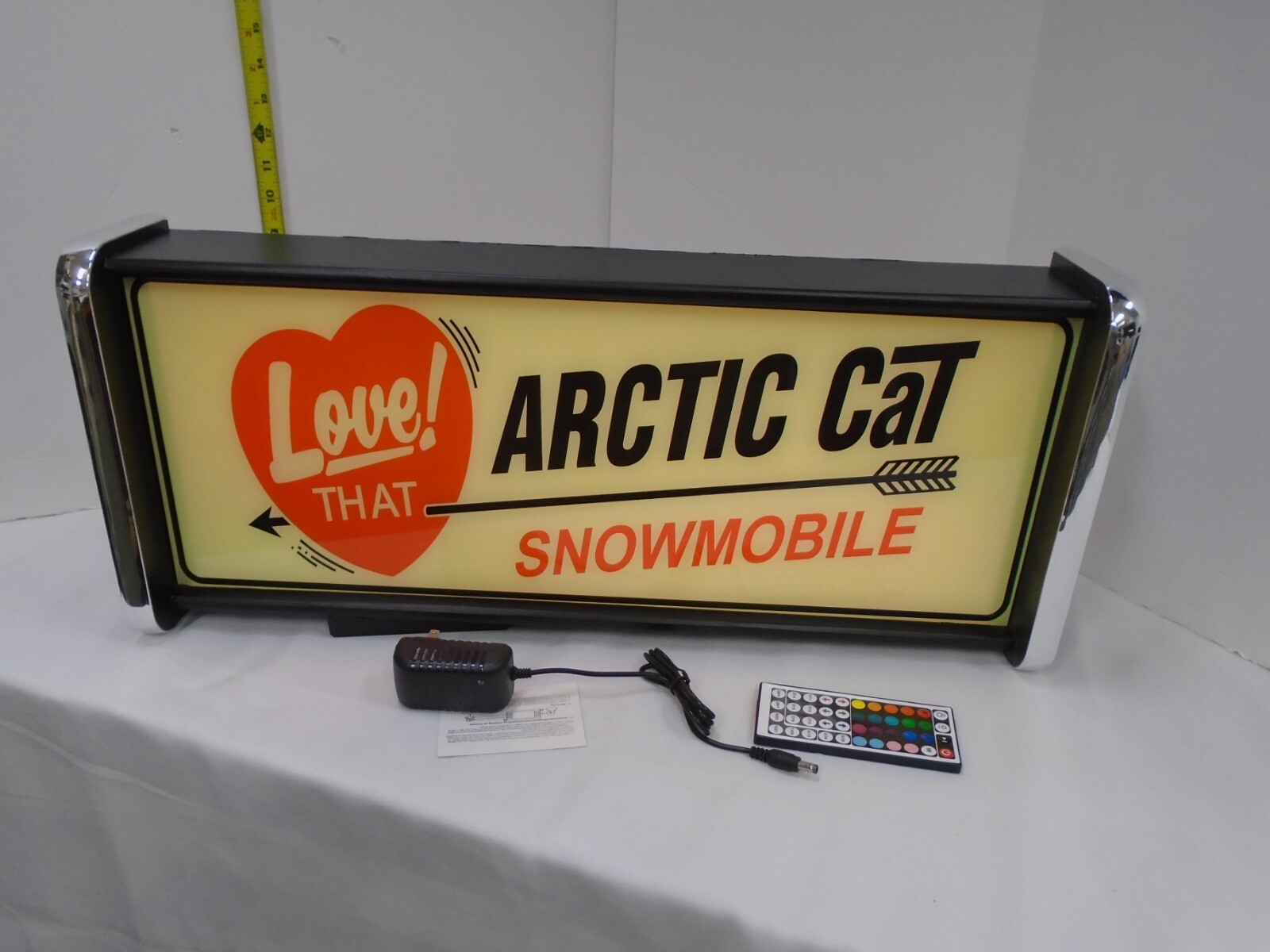 Love that Arctic Cat LED Display lighted sign lightbox Wall Hanging Light Love that Arctic Cat LED Display lighted sign lightbox Wall Hanging Light
