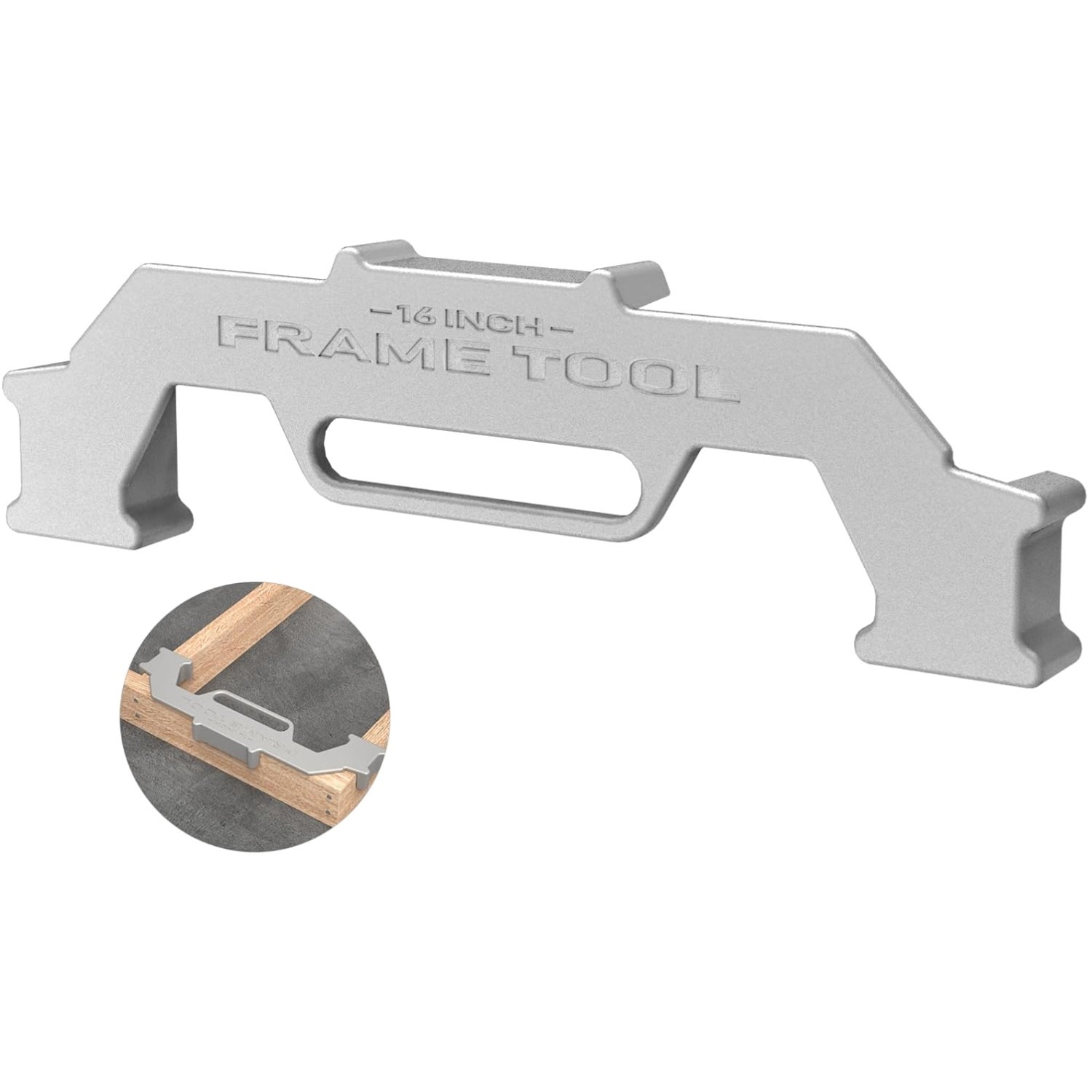 Precision 16 Inch Stud Layout Tool - Durable Cast Aluminum Framing Solution
