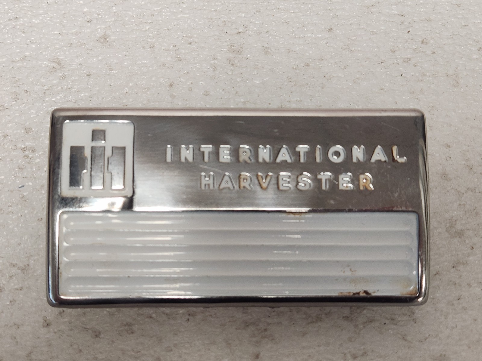 Vintage 1950's International Harvester Refrigerator Freezer Emblem