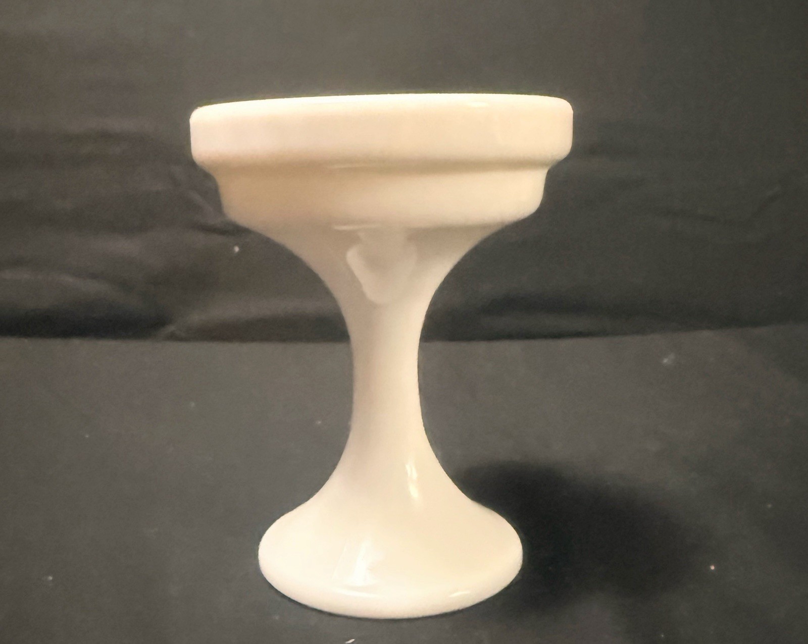 Westmoreland Glass White Milk Glass Pedestal Fairy Lamp BASE ONLY Perfect