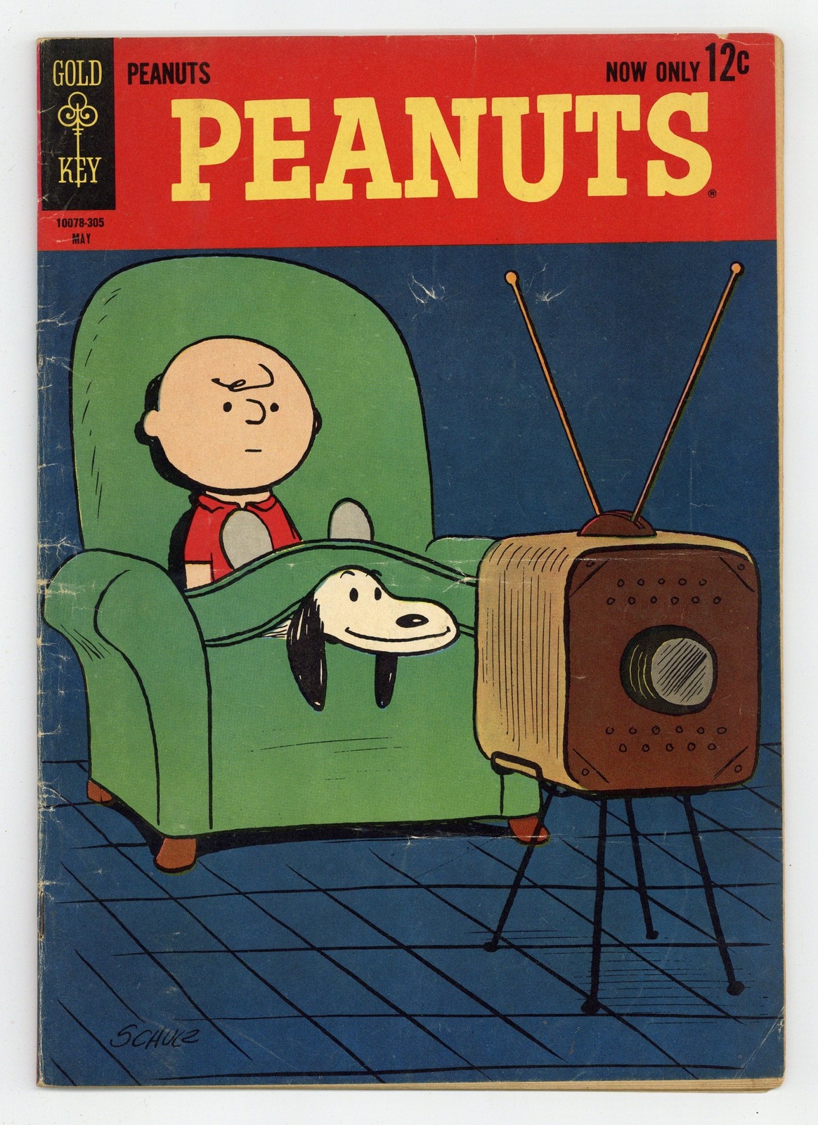 Peanuts #1 VG- 3.5 1963