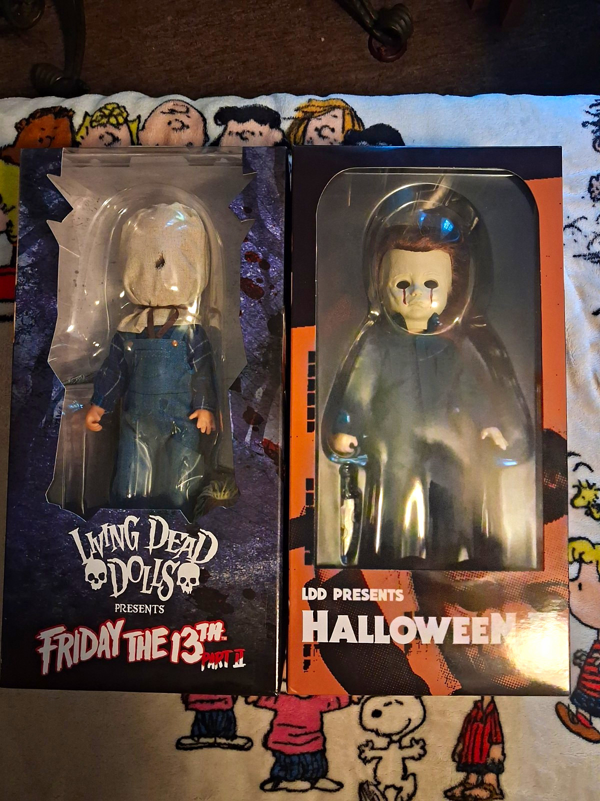 Living Dead Dolls Presents Friday The 13th Part II & Halloween II Lot