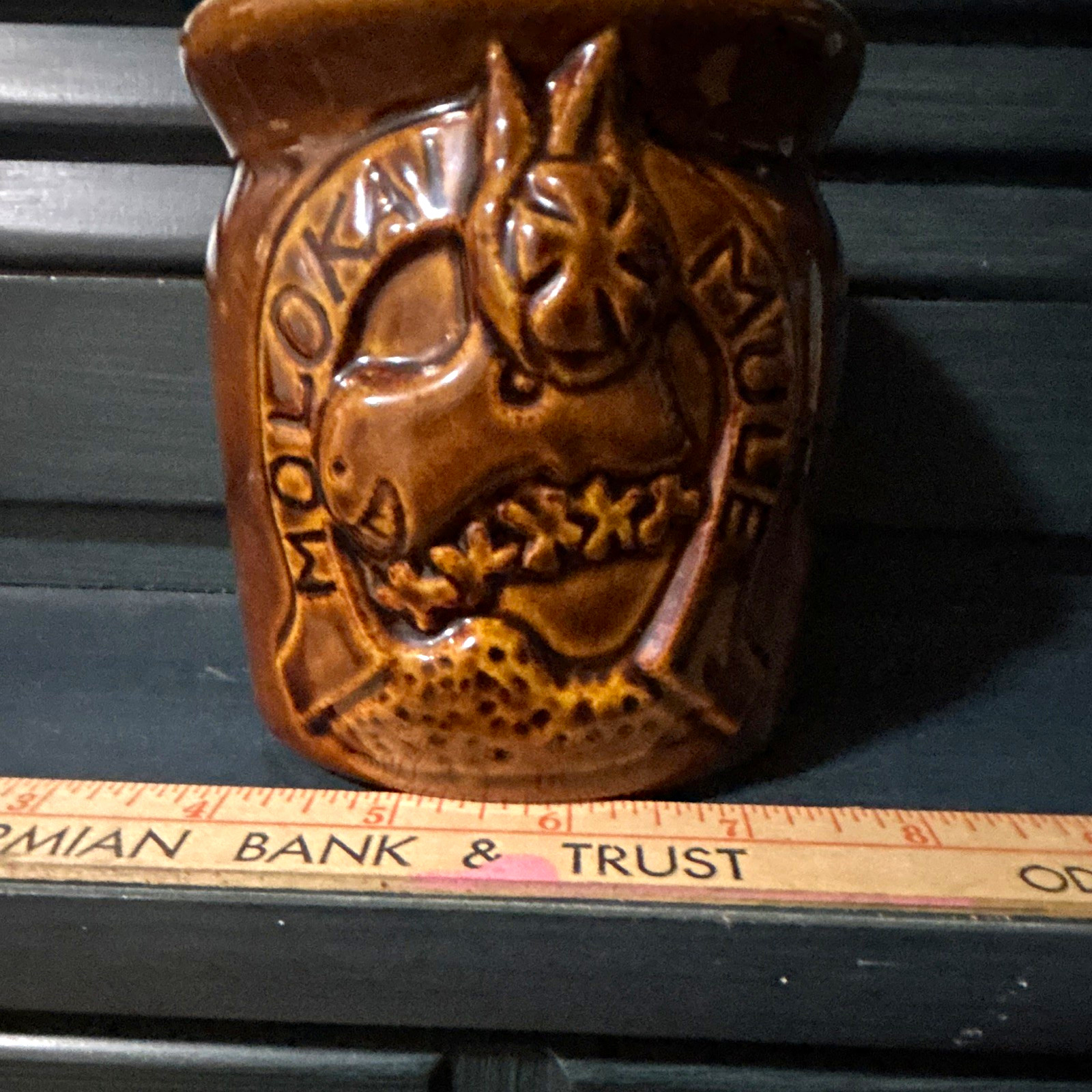  Vintage DAGA Hawaii Molokai Mule Tiki Mug Sheraton Kon-Tiki Restaurant 1960s