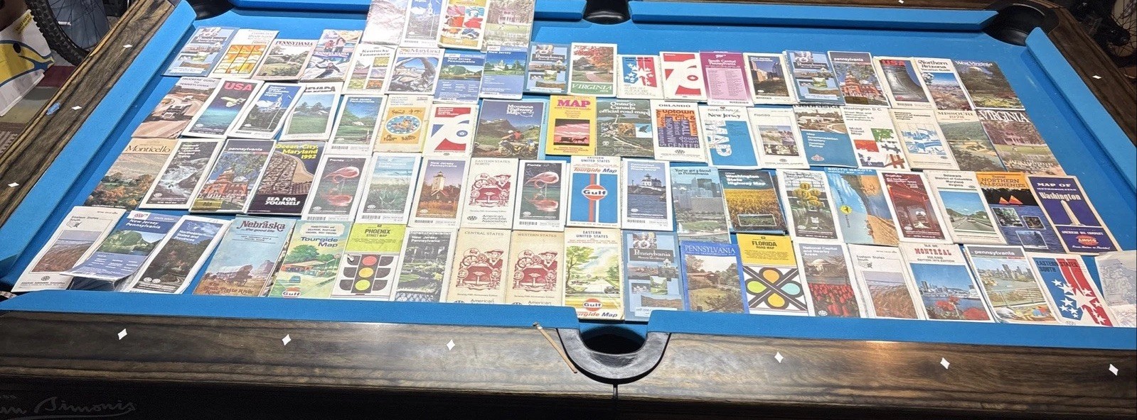 Huge Lot Of 79 Vintage Road Maps Different States Some Canada Great Assortment Huge Lot Of 79 Vintage Road Maps Different States Some Canada Great Assortment