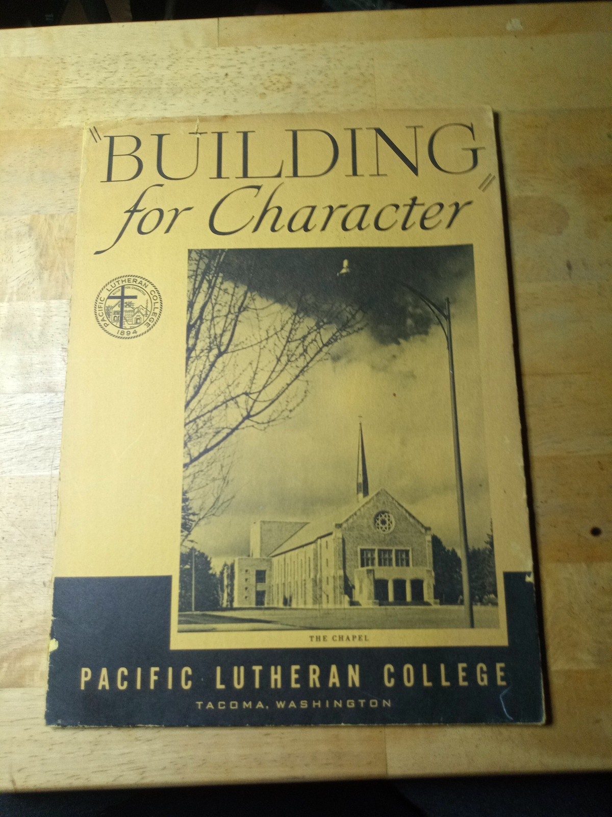 Tacoma WA Pacific Lutheran College 1957 Bulletin And Information Packet