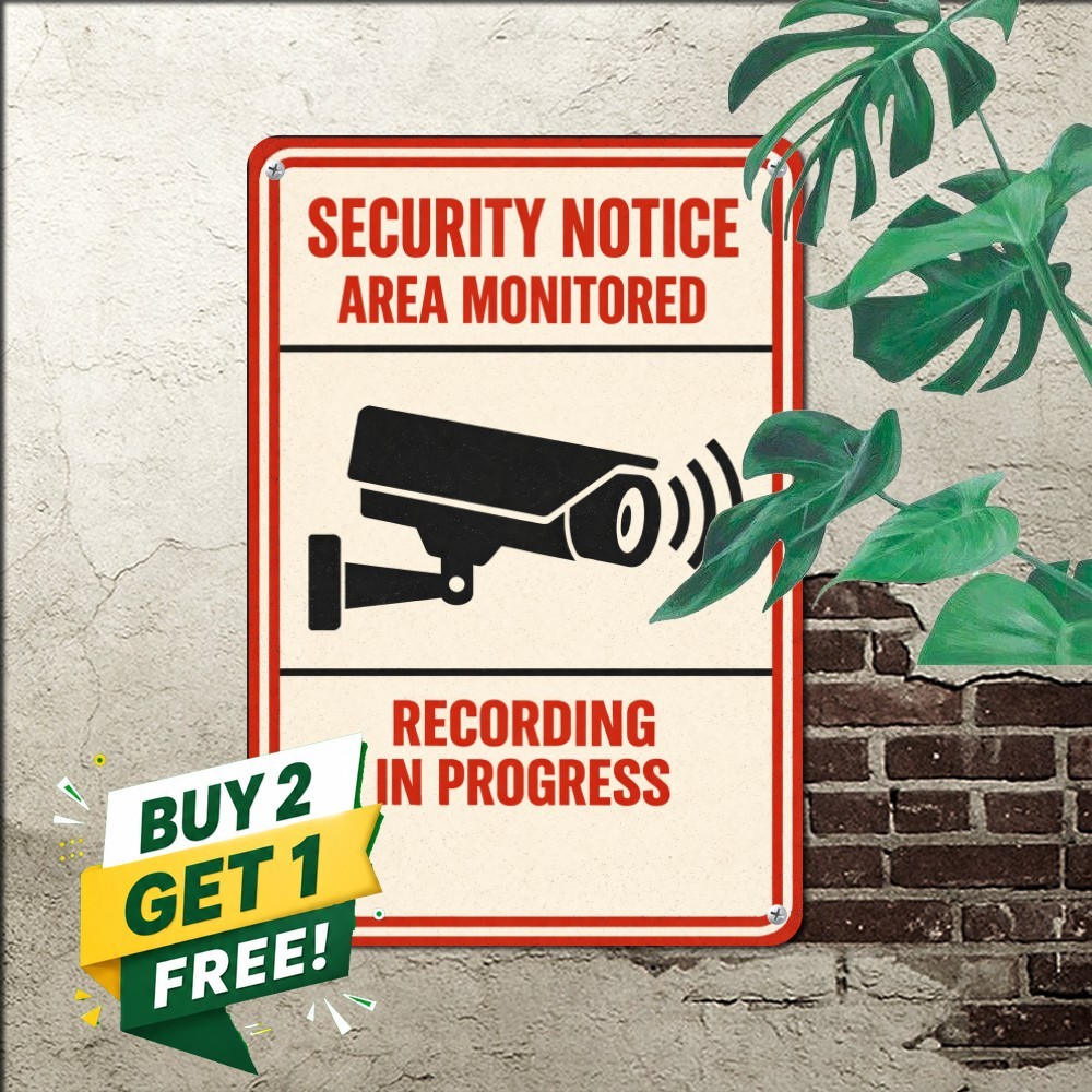 Humorous Watchful Eyes Youre Being Watched Plaque Retro Metal Tin Sign