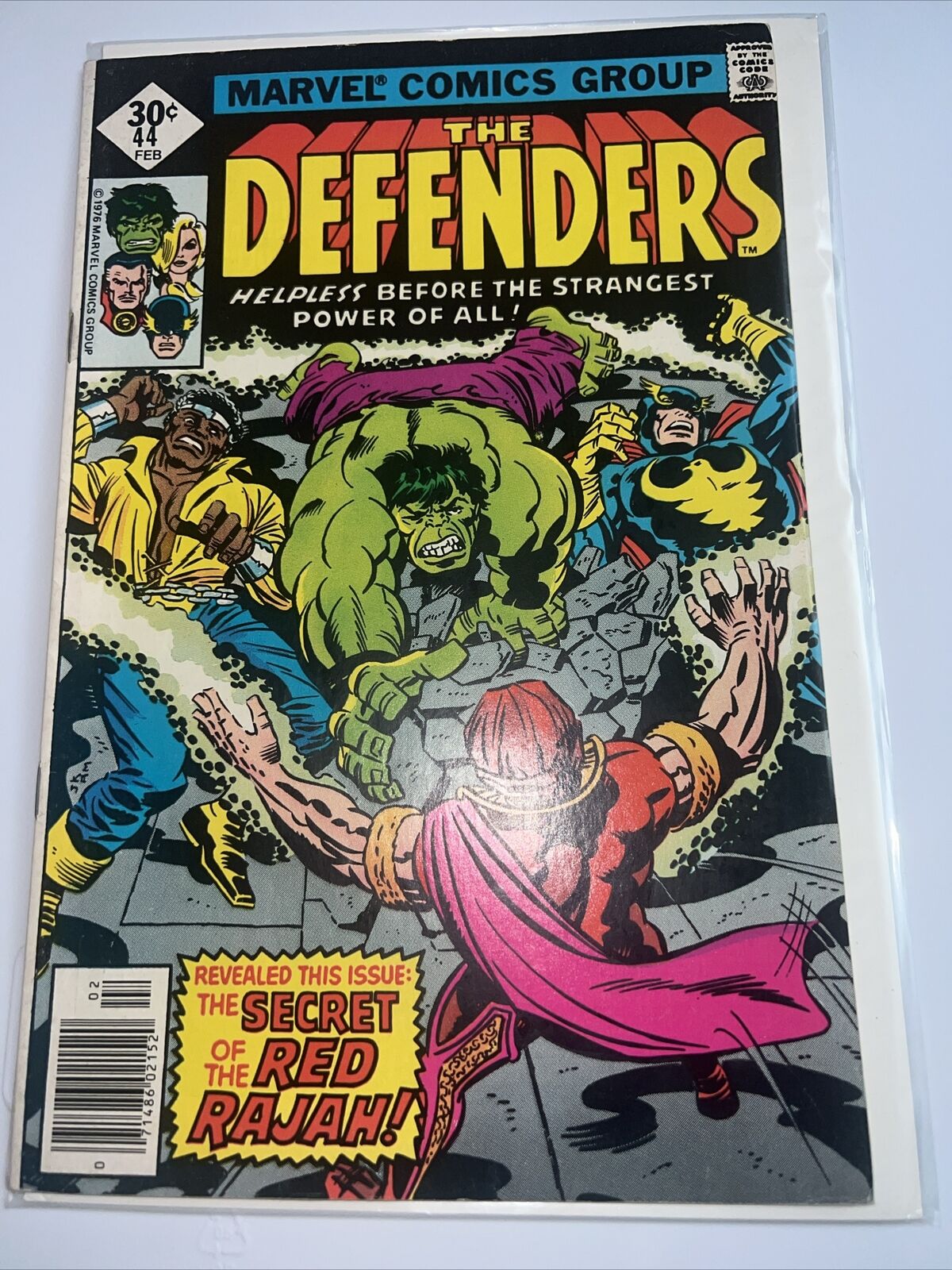 The Defenders #44 (1977, Marvel Comics) VF