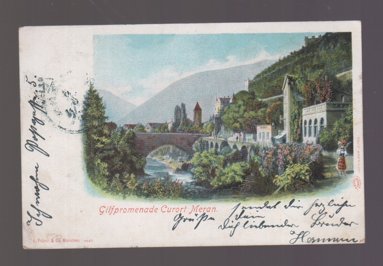 B 988/AK Merano/Merano/South Tyrol 1900