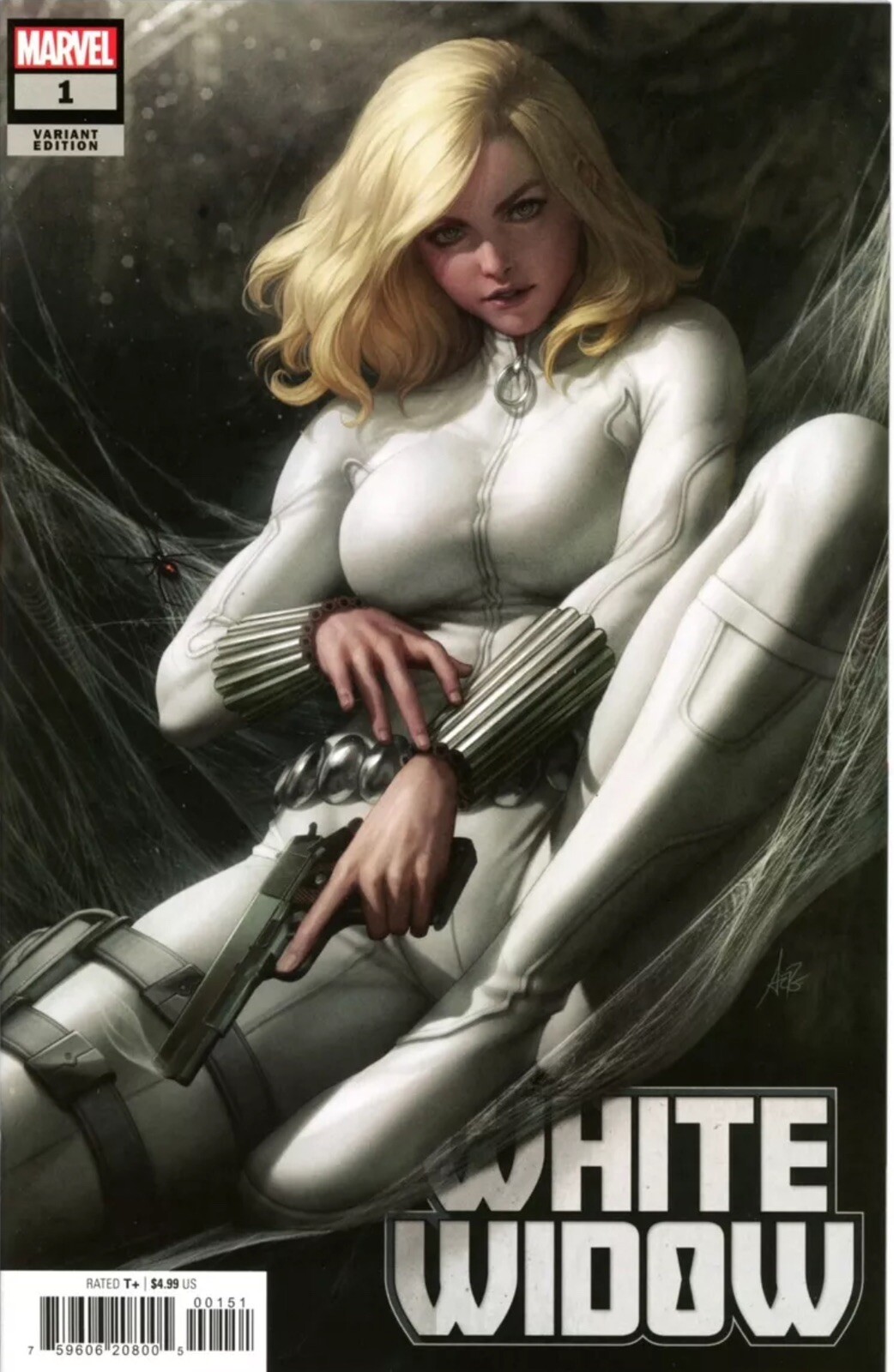 White Widow #1   Stanley \'Artgerm\' Lau Variant  NM 2023