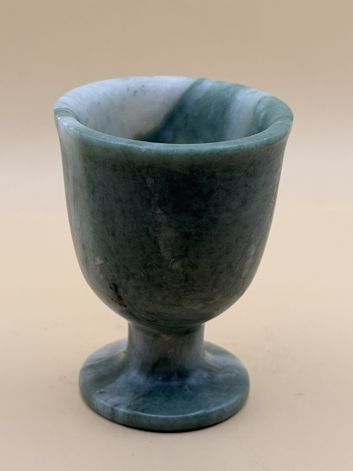 Small Jade Chalice Cup Natural Crystal Gemstone Unique Find 