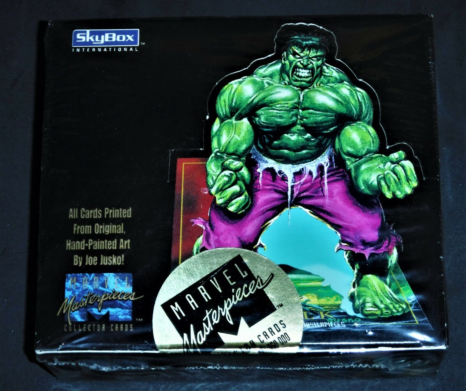 1992 SKYBOX Marvel Masterpiece Unopened Box FACTORY SEALED MINT 36 Pac Joe Jusko