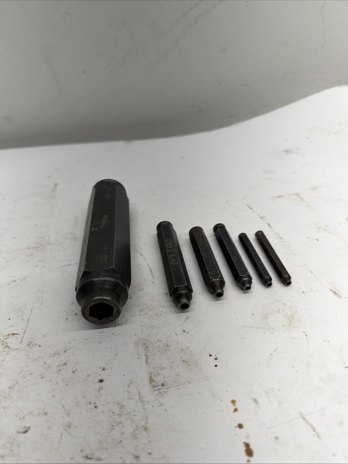 Vintage Heimann Mfg Co Transfer Screw Set 10 Pc. Machine Tools Urbana Ohio Hex