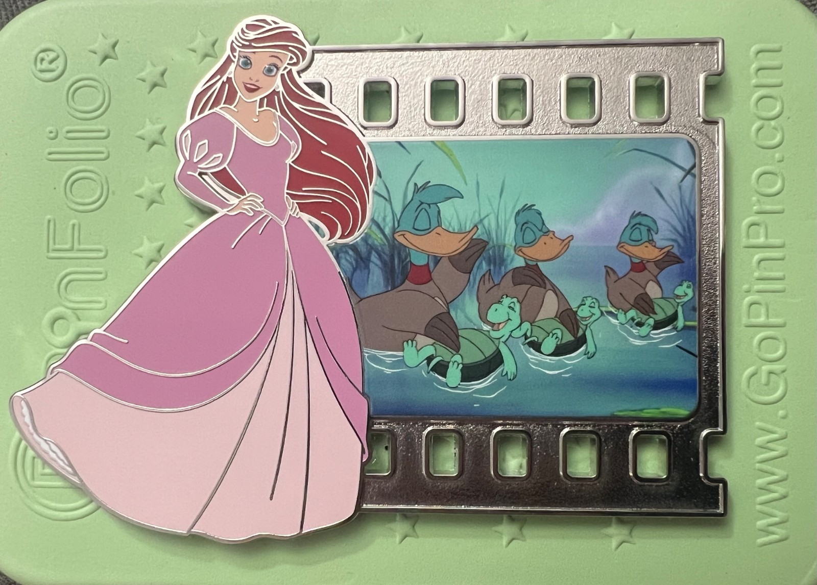Disney PALM Ariel Chaser Princess Film Pin LE 400