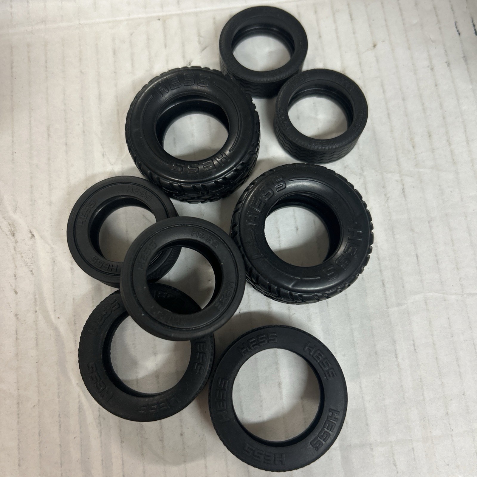 Vintage Hess Toy Truck Tires MANY YEARS AVAILABLE Genuine EXC COND