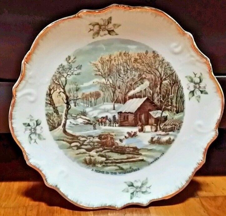 RARE: Currier & Ives Plate \