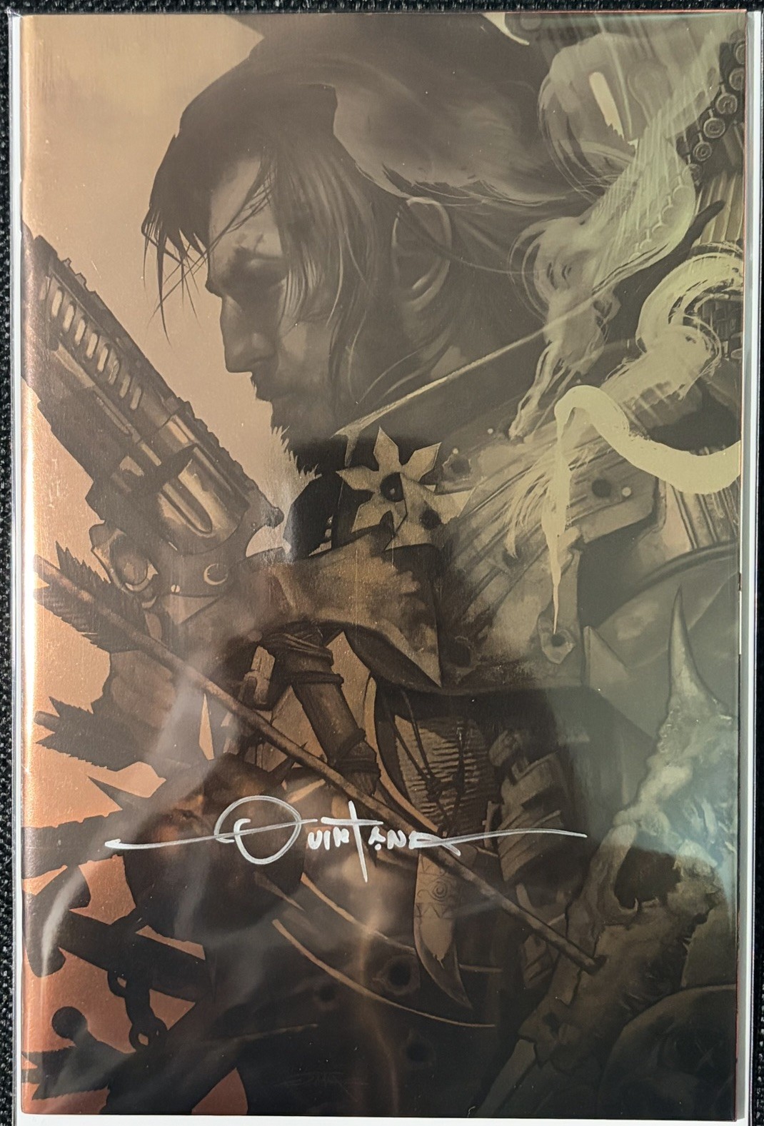 BRZRKR LIGHT DRAWS BREATH #1 FOIL SIGNED QUINTANA LTD 1,600 EXCLUSIVE COA BRZRKR LIGHT DRAWS BREATH #1 FOIL SIGNED QUINTANA LTD 1,600 EXCLUSIVE COA